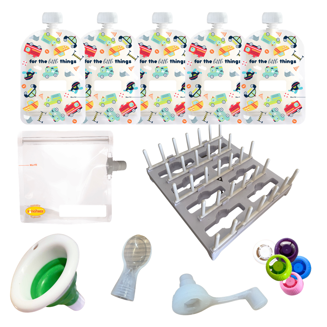 Sinchies puree on-the-go kit