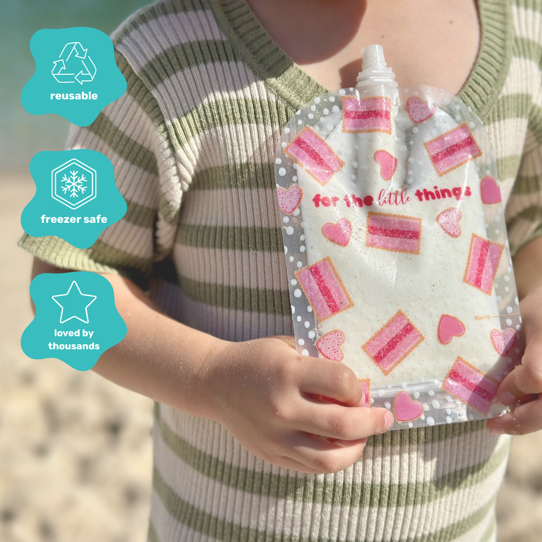 Sinchies 150ml Reusable Food Pouches - Iced Vovo