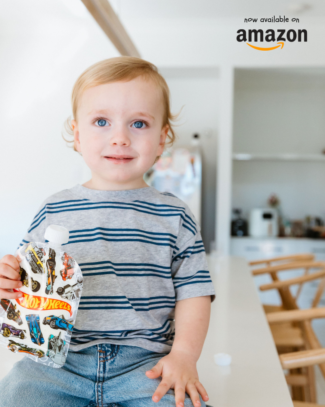 Sinchies 150ml Reusable Food Pouches - Hot Wheels™ - Pit Stop