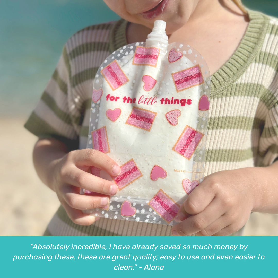 Sinchies 150ml Reusable Food Pouches - Iced Vovo