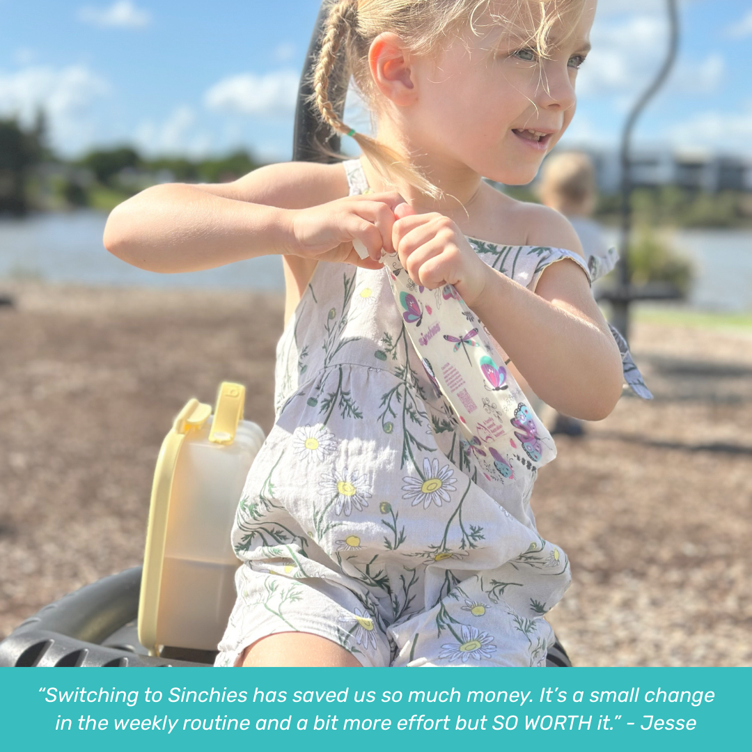 Sinchies 150ml Reusable Food Pouches - Flutterbys