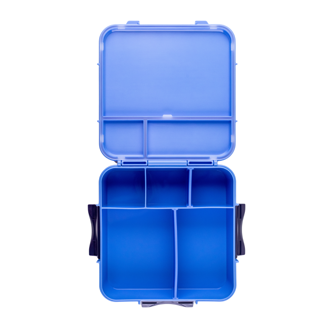 blue bento three plus lunch box