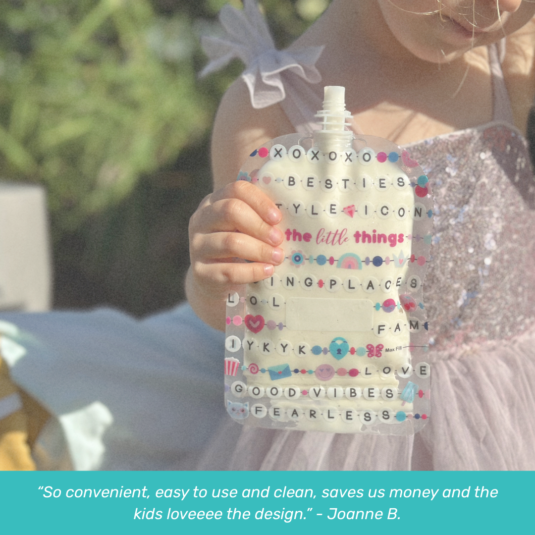 Sinchies 150ml Reusable Food Pouches - BFFs