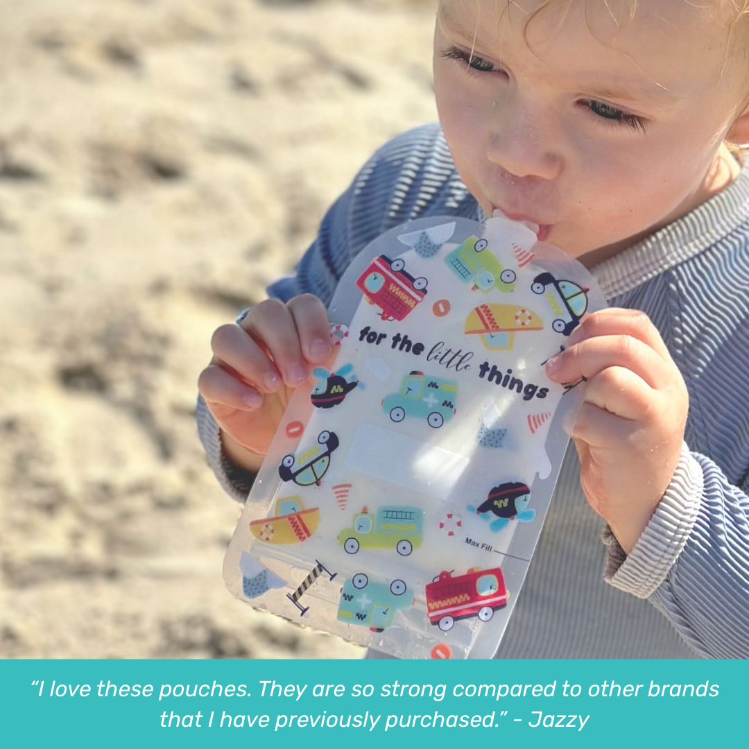 Sinchies 150ml Reusable Food Pouches - Rescue Squad