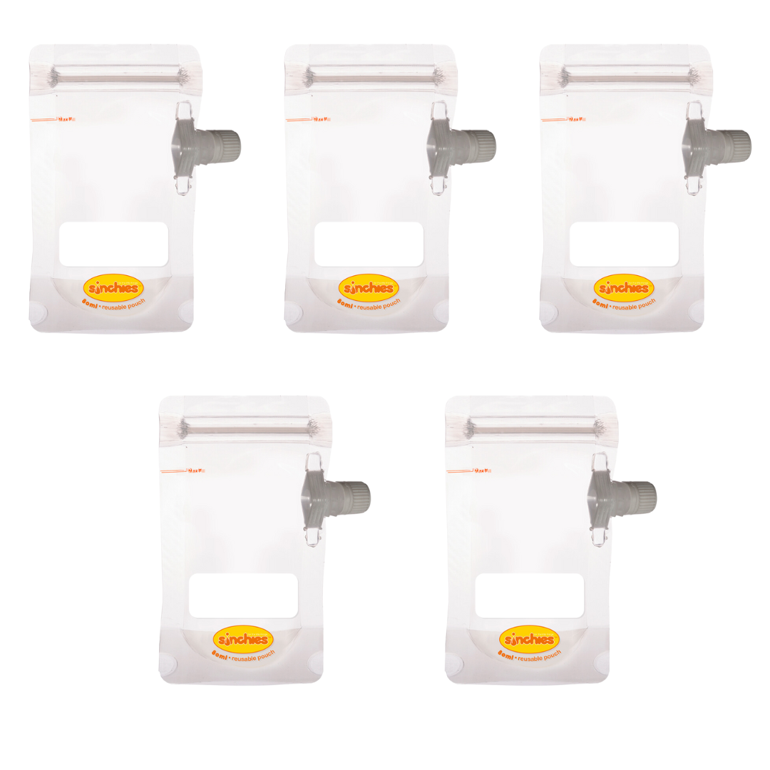 Sinchies 80ml Reusable Breast Milk Storage Bags - Sinchies