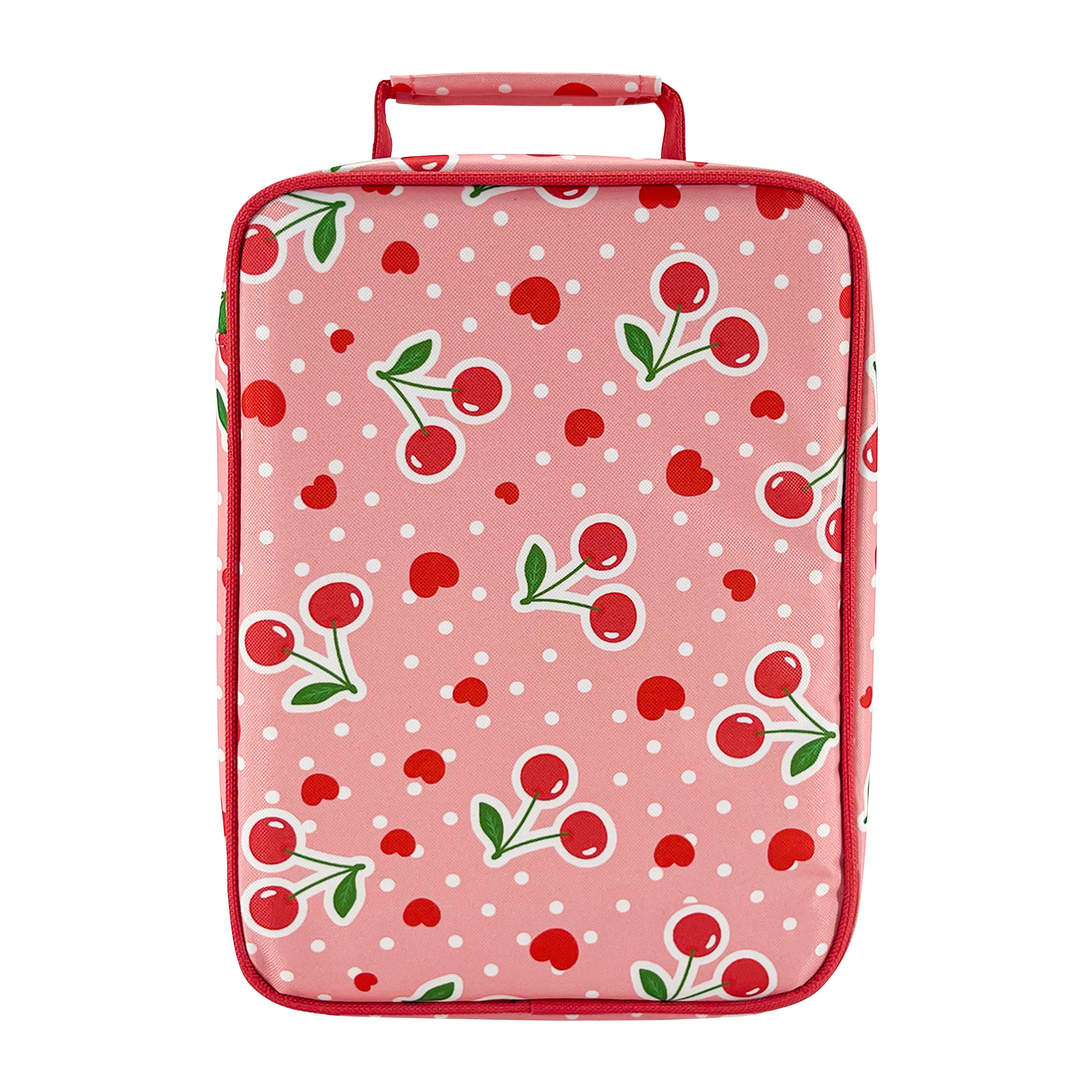 Sachi Kids Insulated Junior Lunch Bag - Cherry Crush