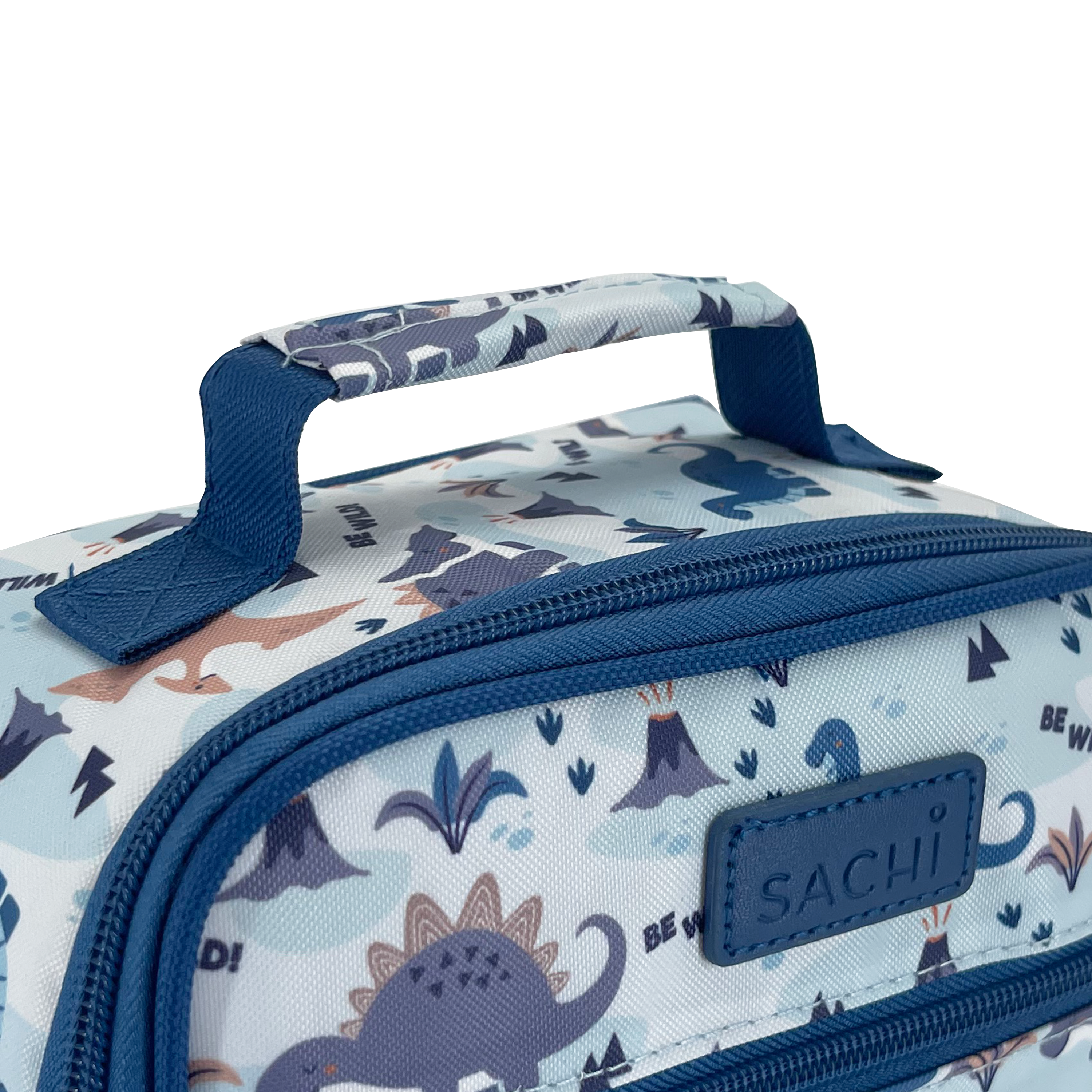 Sachi Kids Insulated Junior Lunch Bag - Dinosaur Land