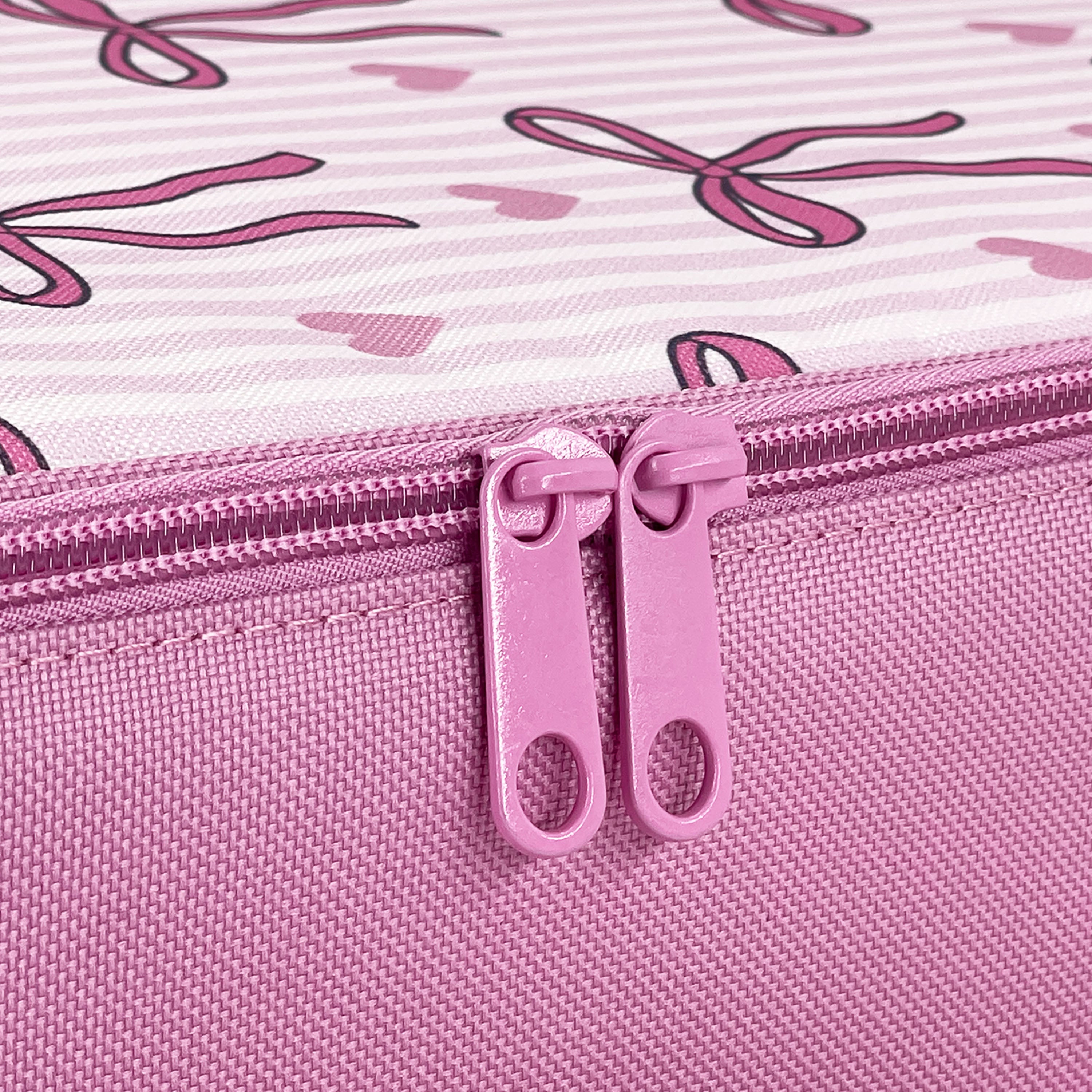 Sachi Kids Insulated Junior XL Lunch Bag - Bows & Hearts