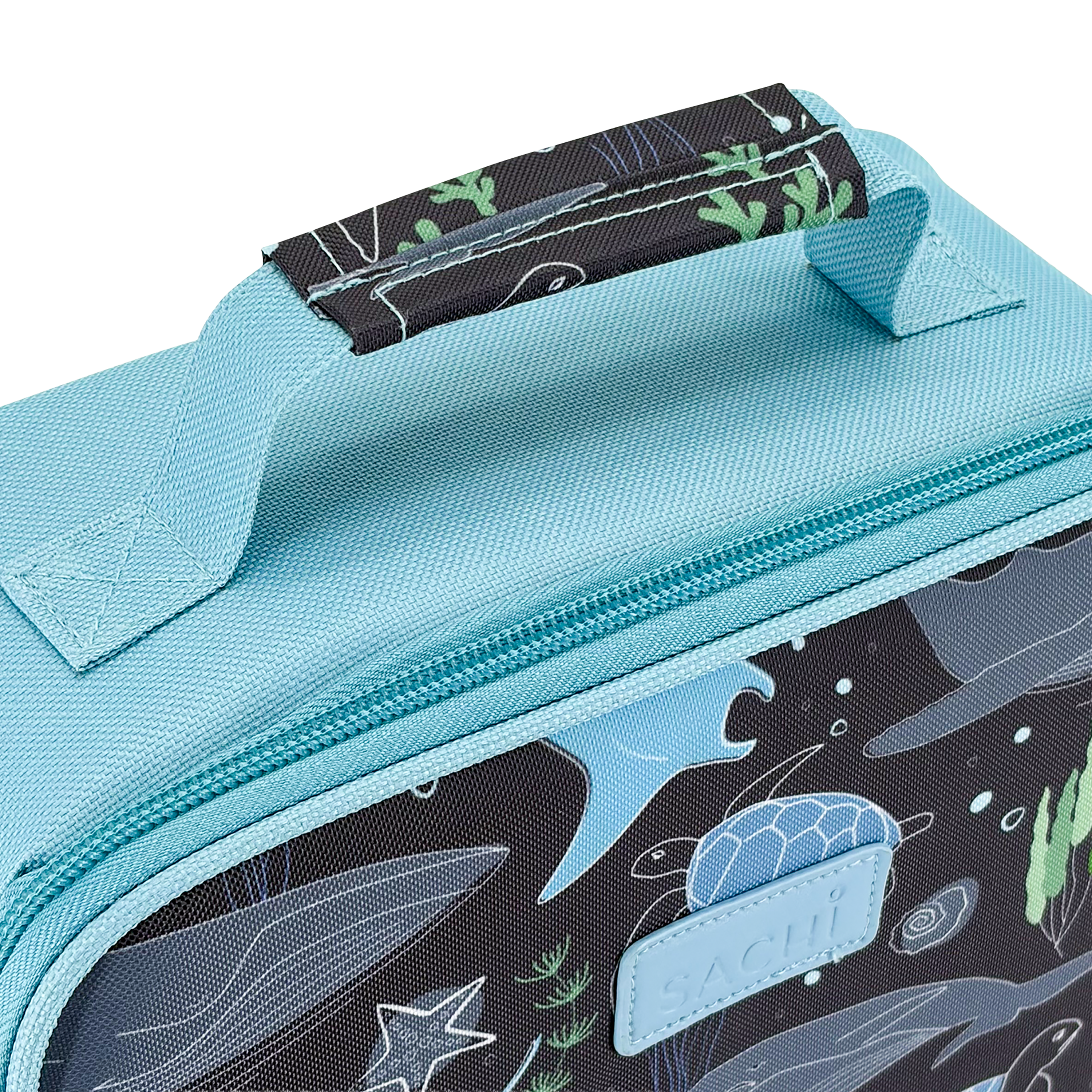 Sachi Kids Insulated Junior XL Lunch Bag - Ocean Friends