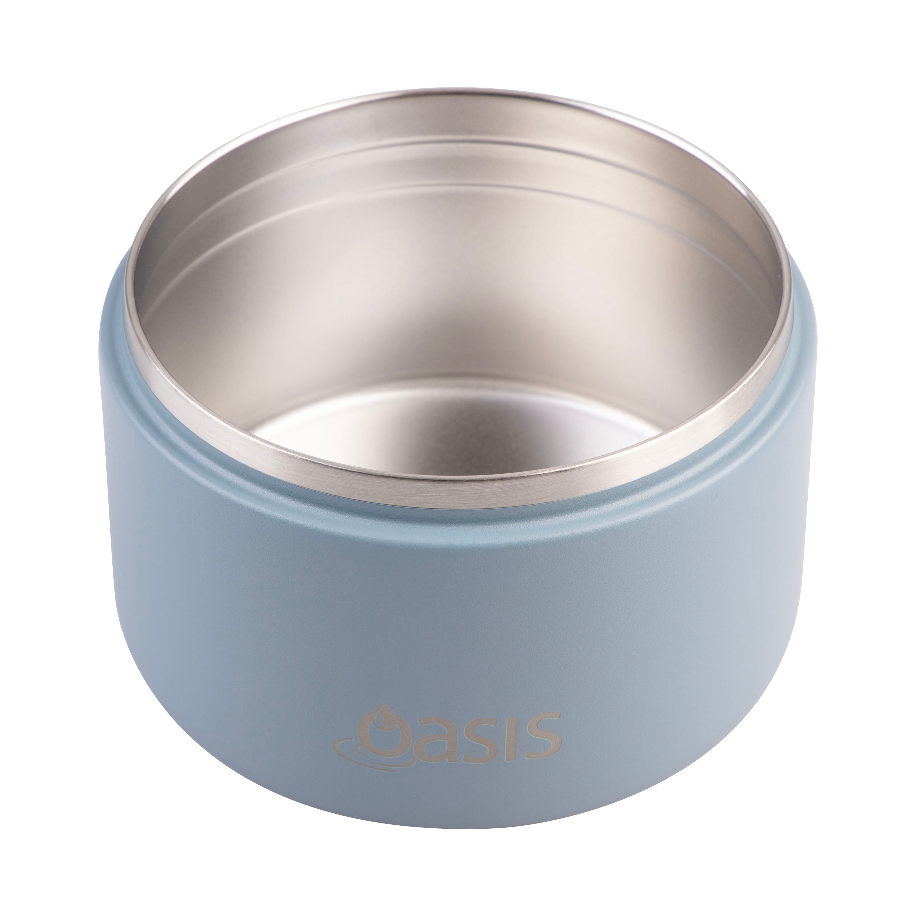Oasis Stainless Steel Food Jar (300ml) - hazy blue