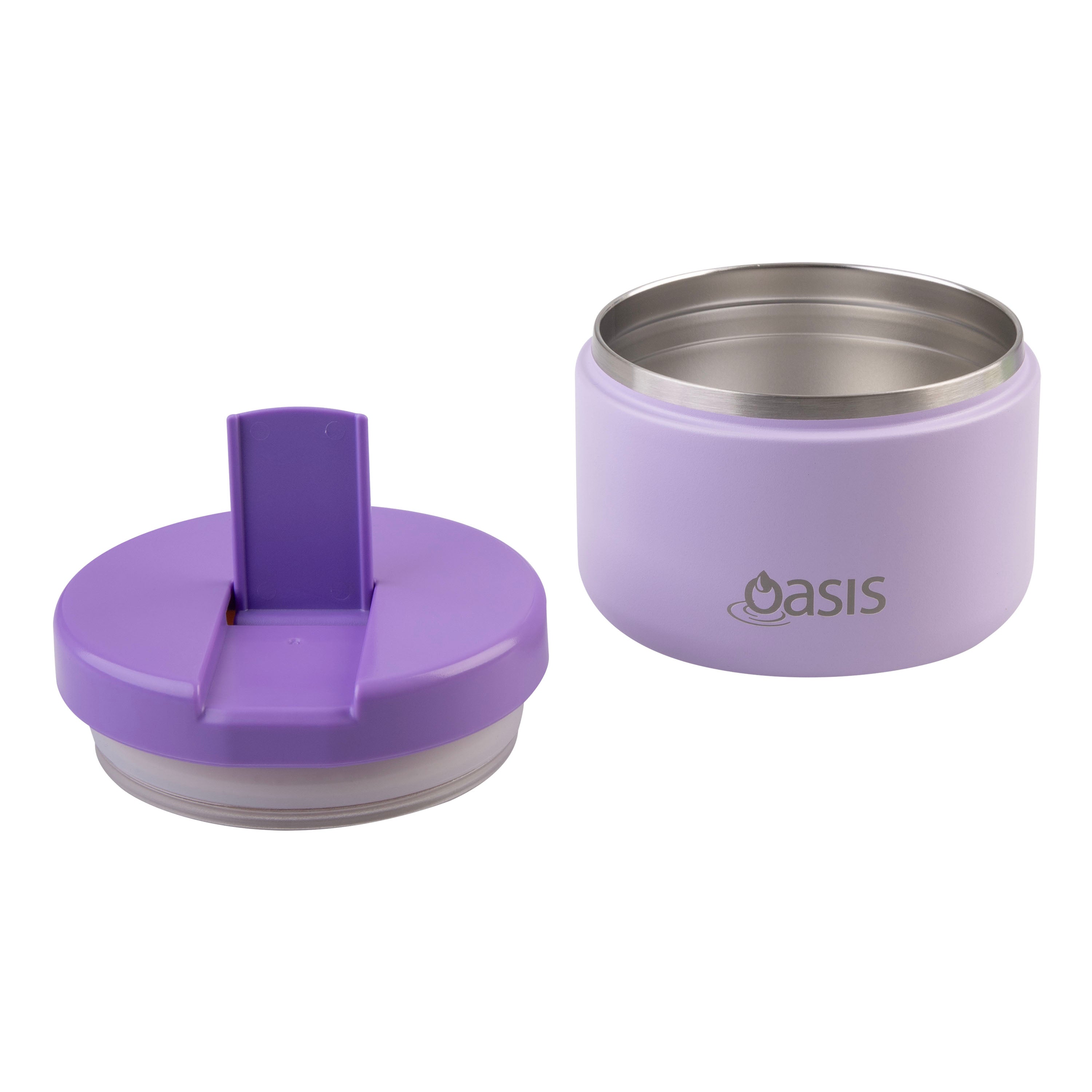 Oasis Stainless Steel Food Jar (300ml) - lilac