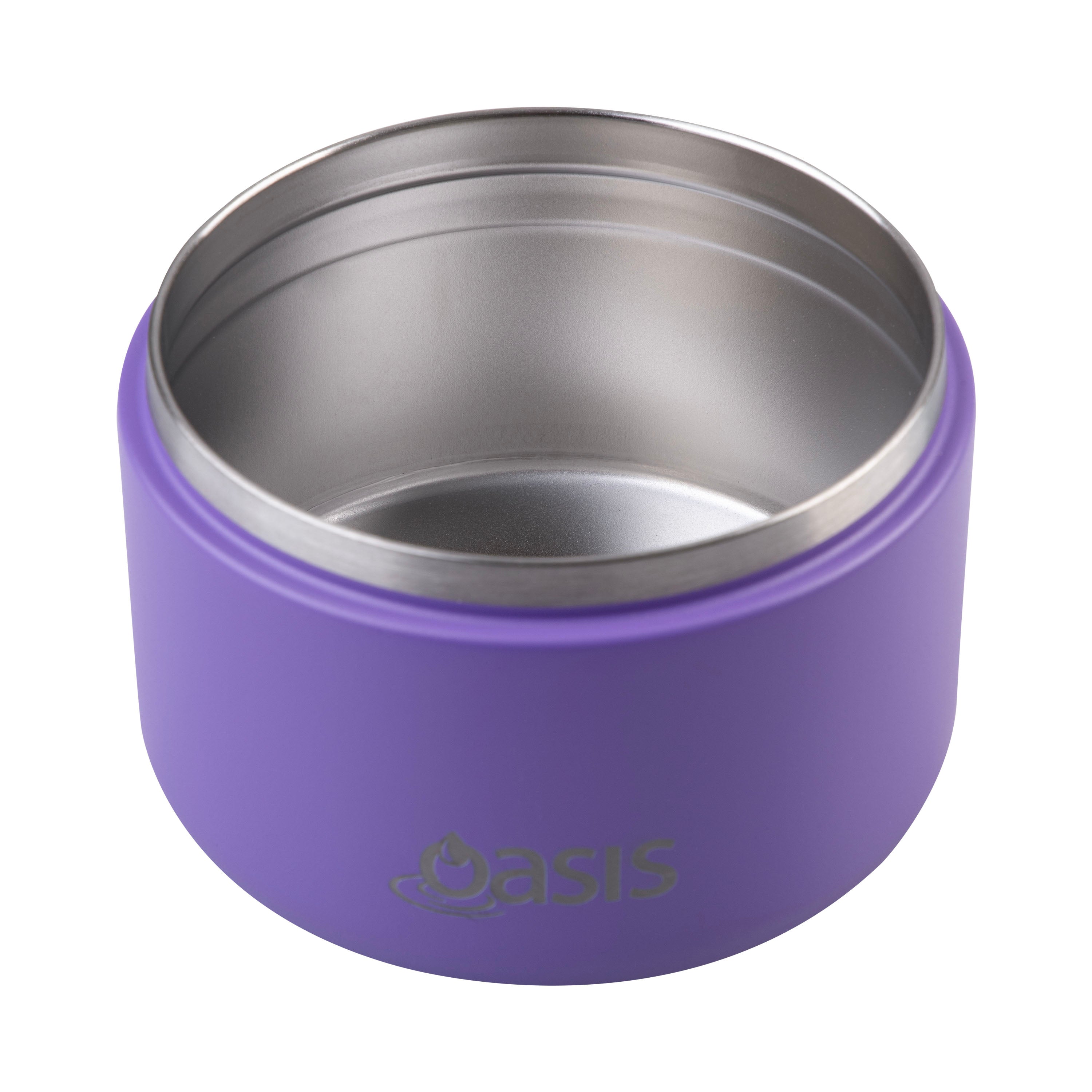 Oasis Stainless Steel Food Jar (300ml) - mermaid purple