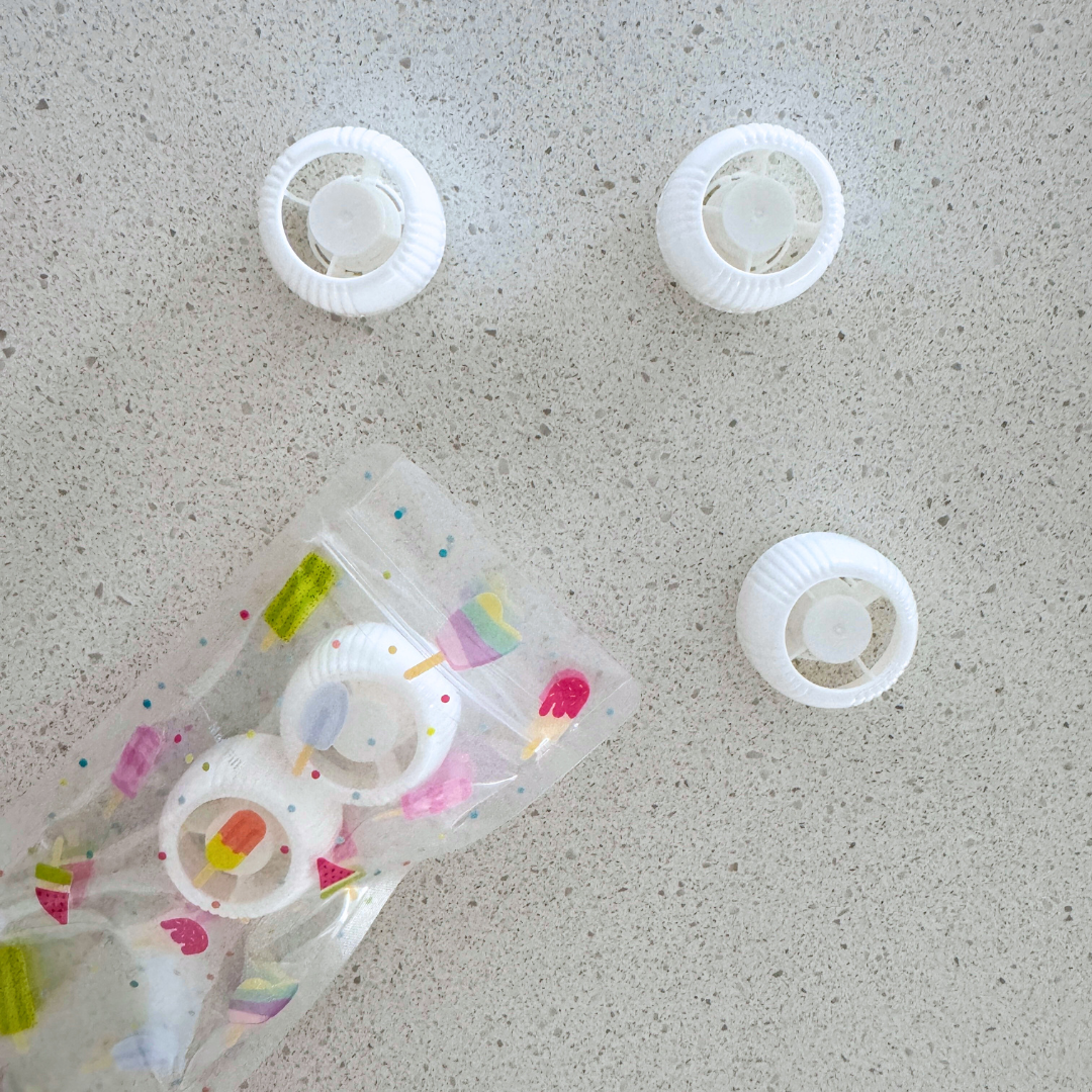 Sinchies child safe anti-choke lids (5 pack)