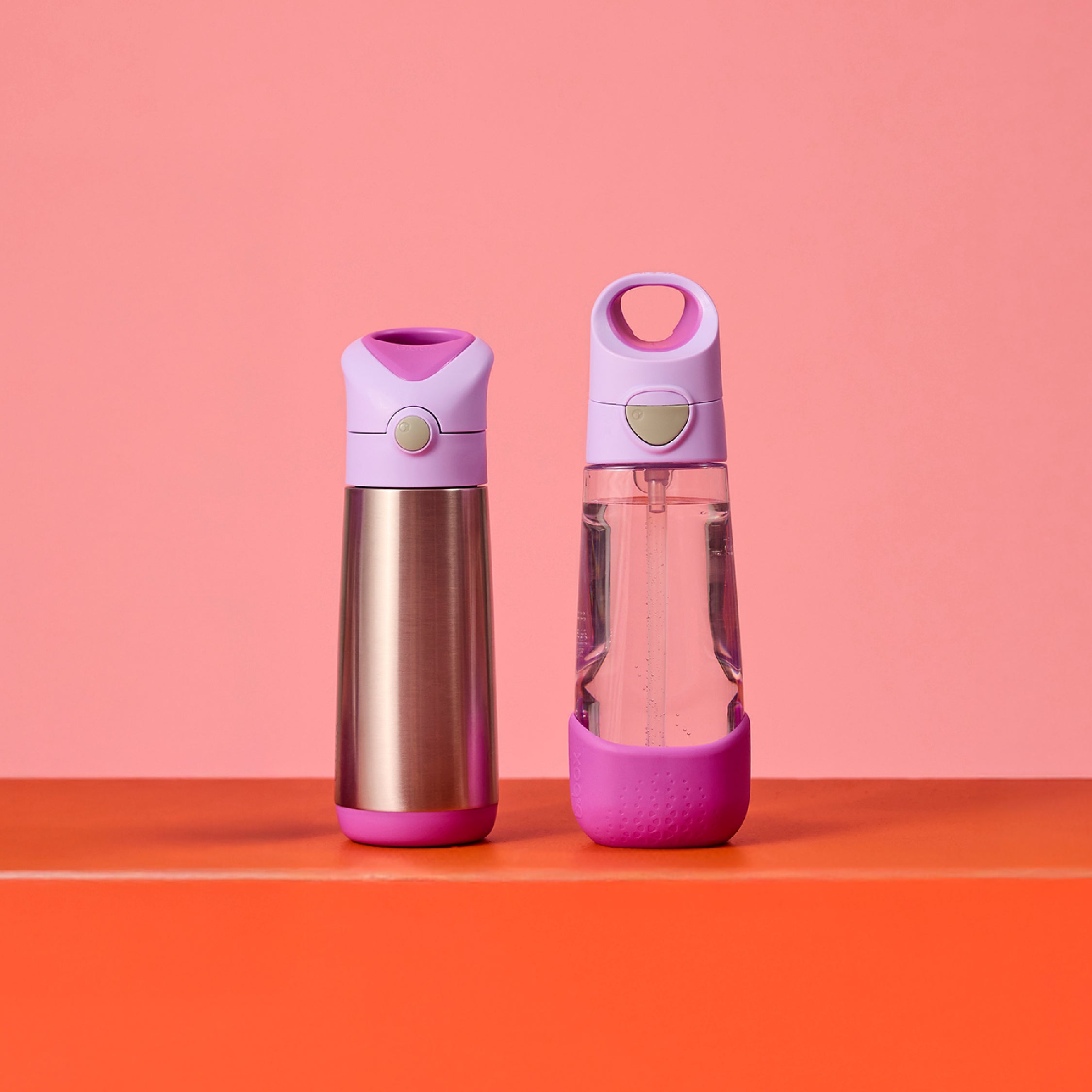 b.box Insulated Drink Bottle - 500ml - sugar plum