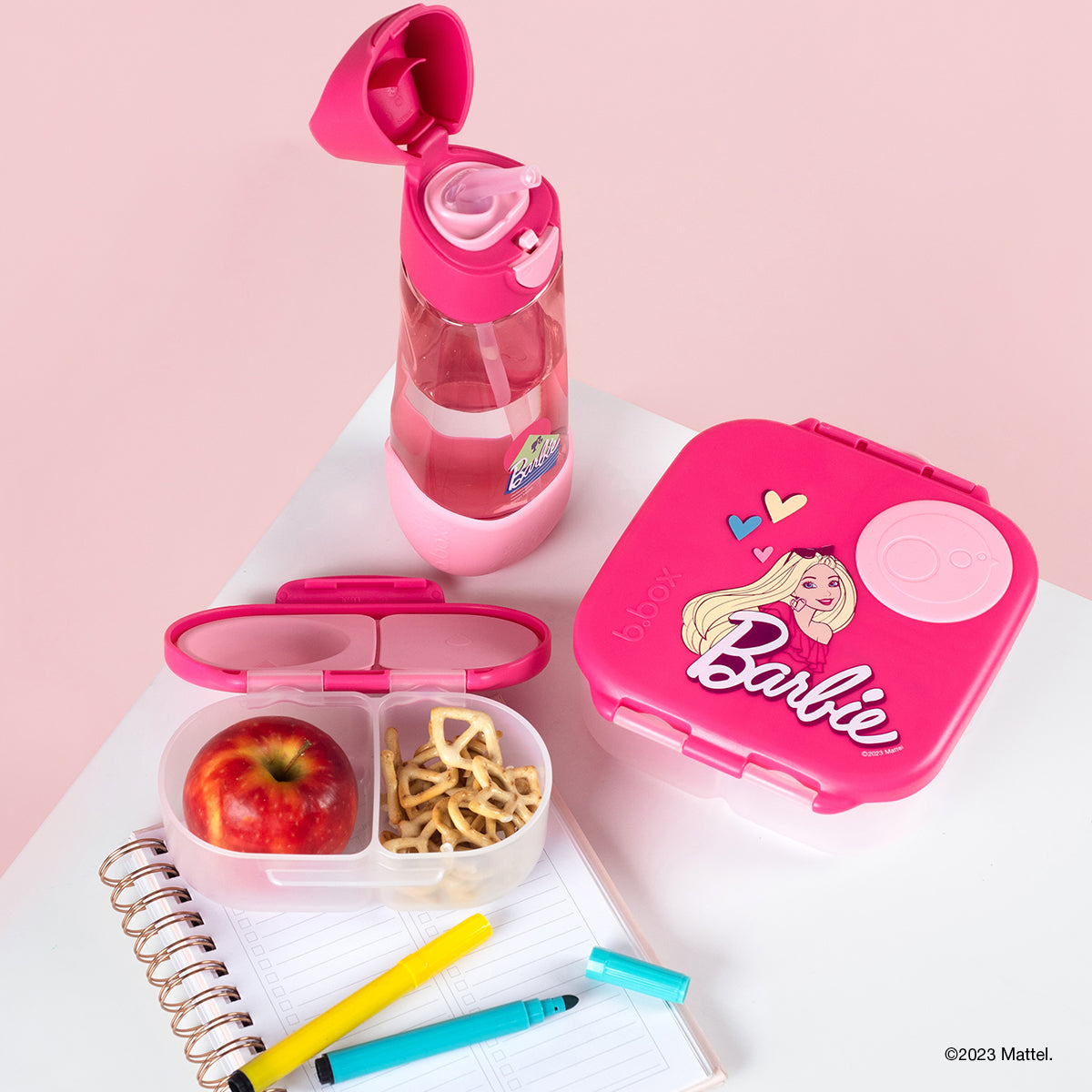 bbox pink barbie snackbox