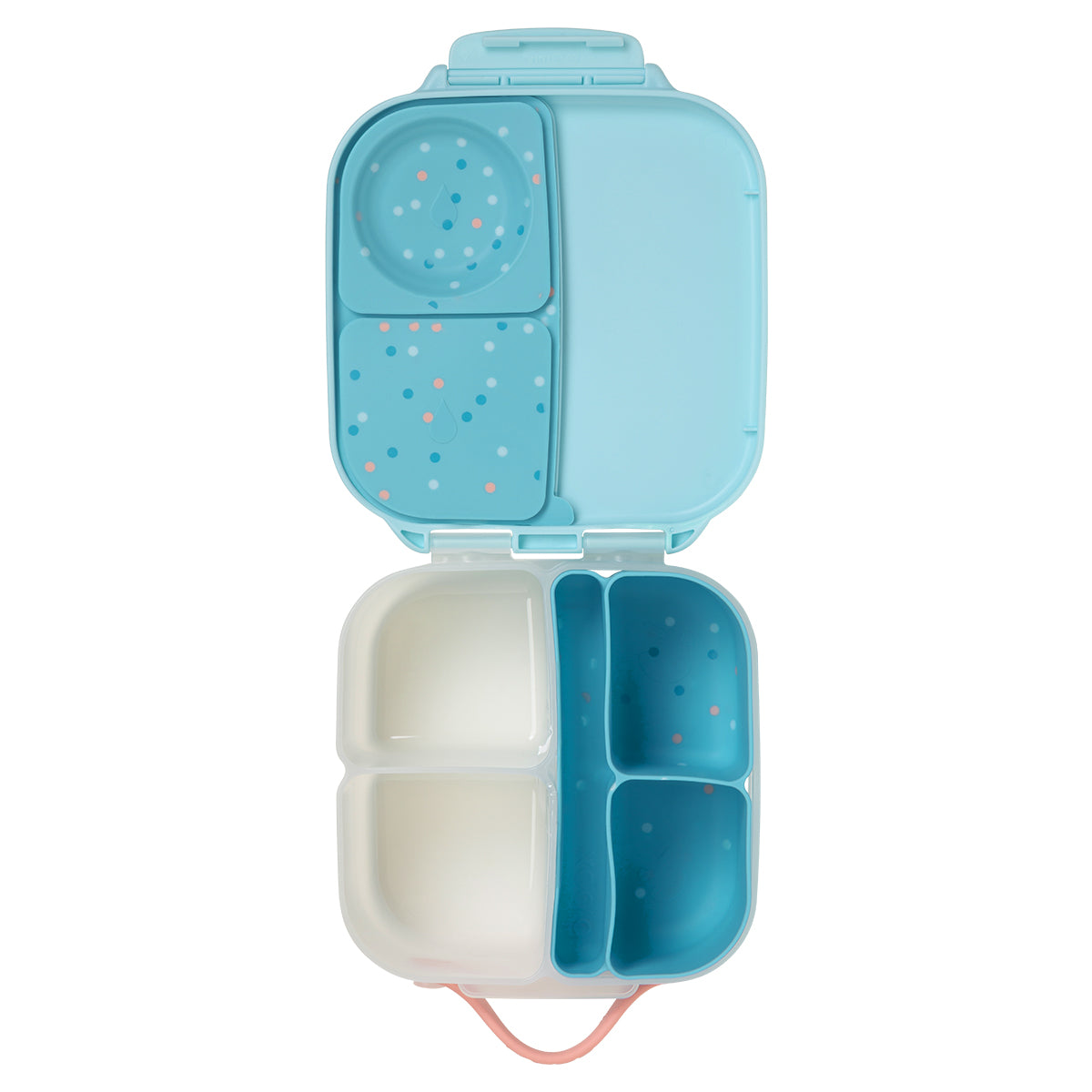b.box silicone bento tray - mini - confetti