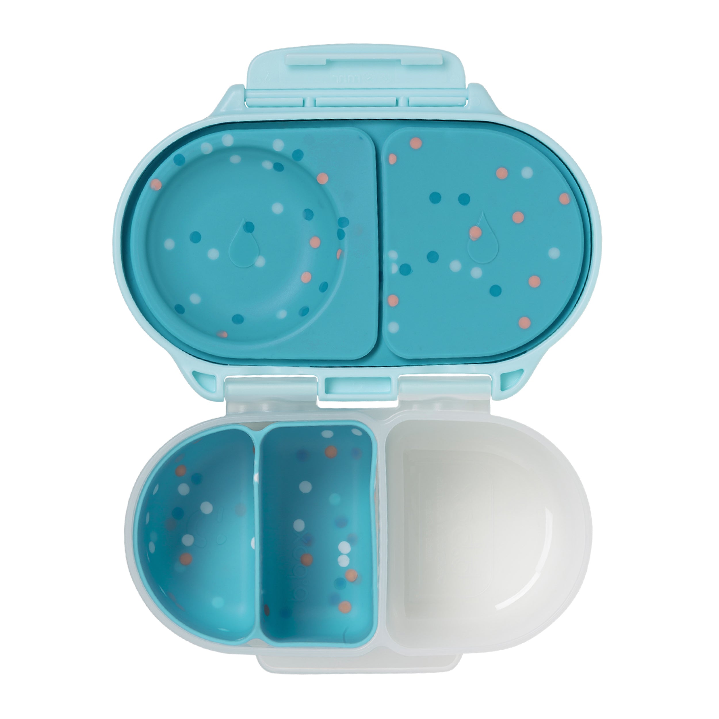 b.box silicone bento buddy - snack - confetti