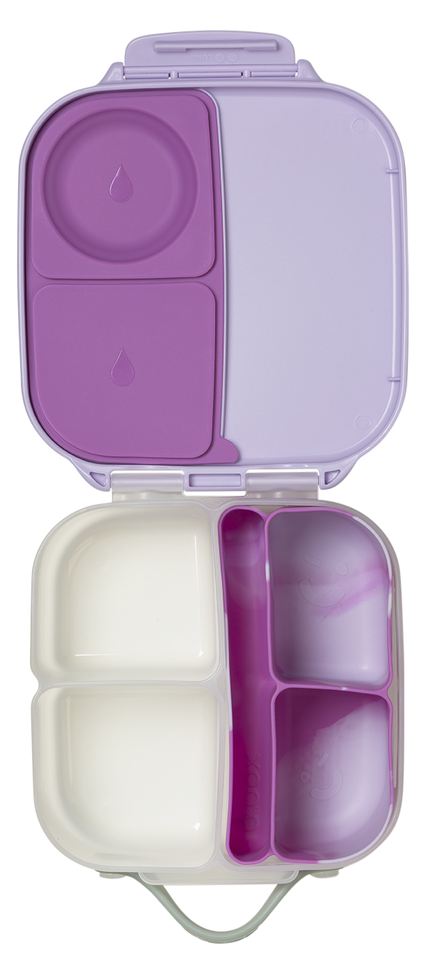 b.box silicone bento tray - mini - cosmic