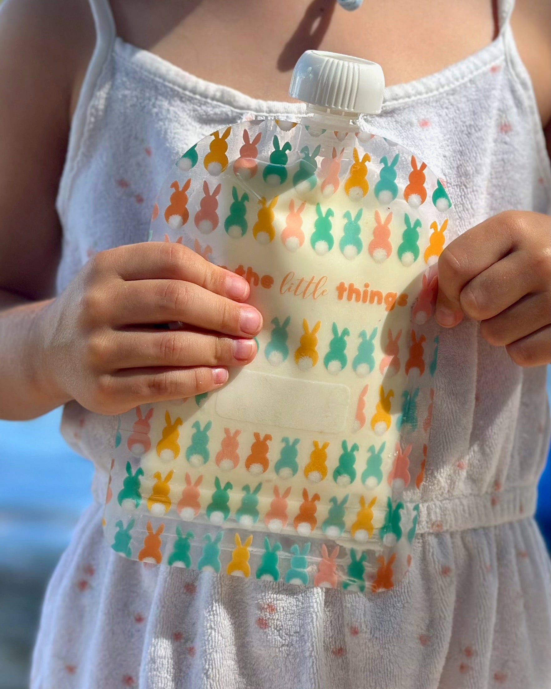 Sinchies 150ml Reusable Food Pouches - Bunnies