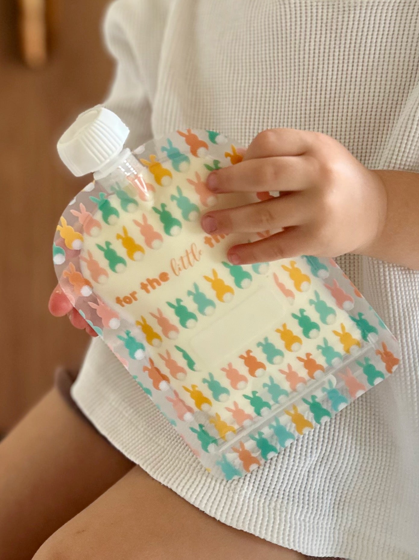 Sinchies 150ml Reusable Food Pouches - Bunnies