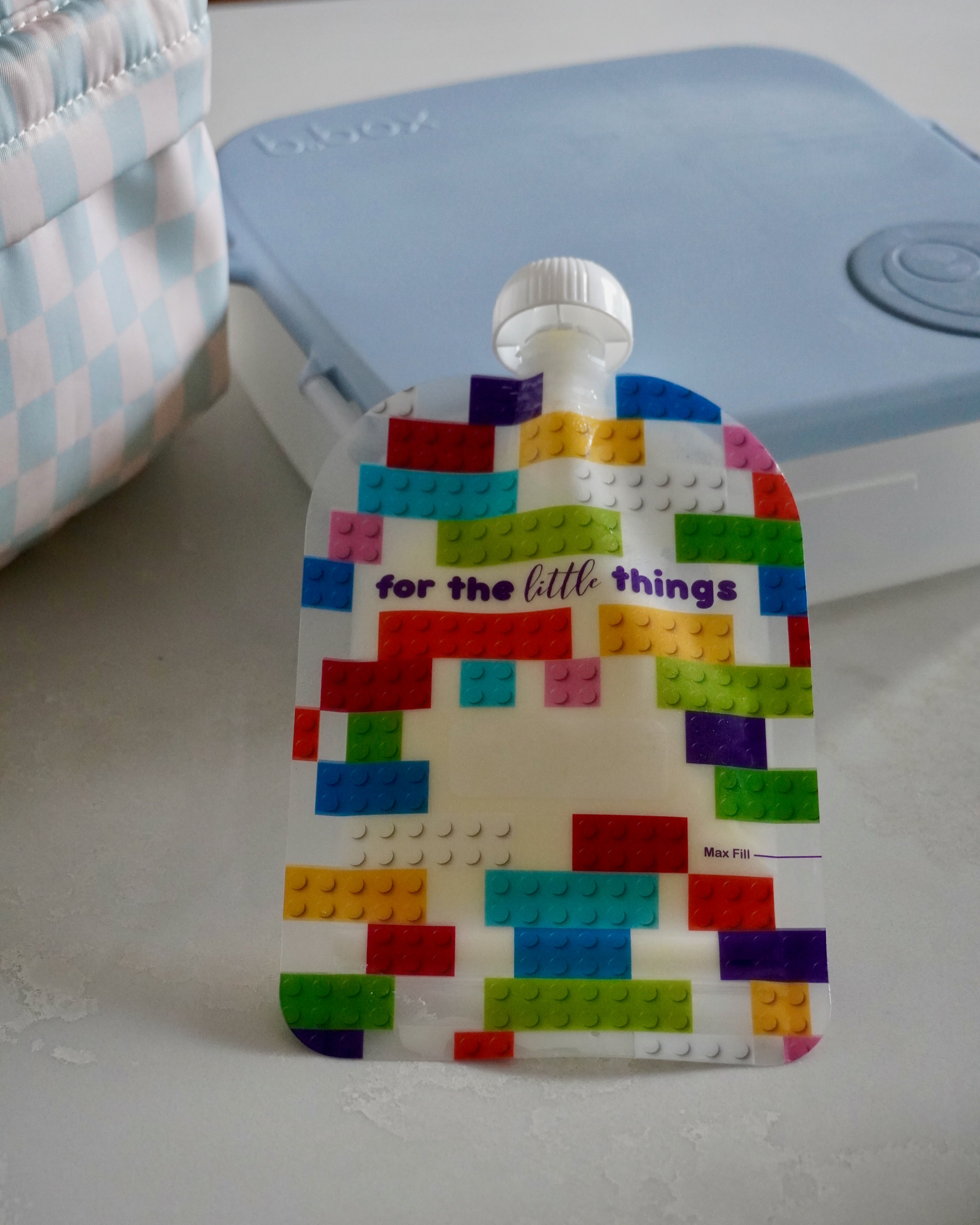 Sinchies 150ml Reusable Food Pouches - Block Party