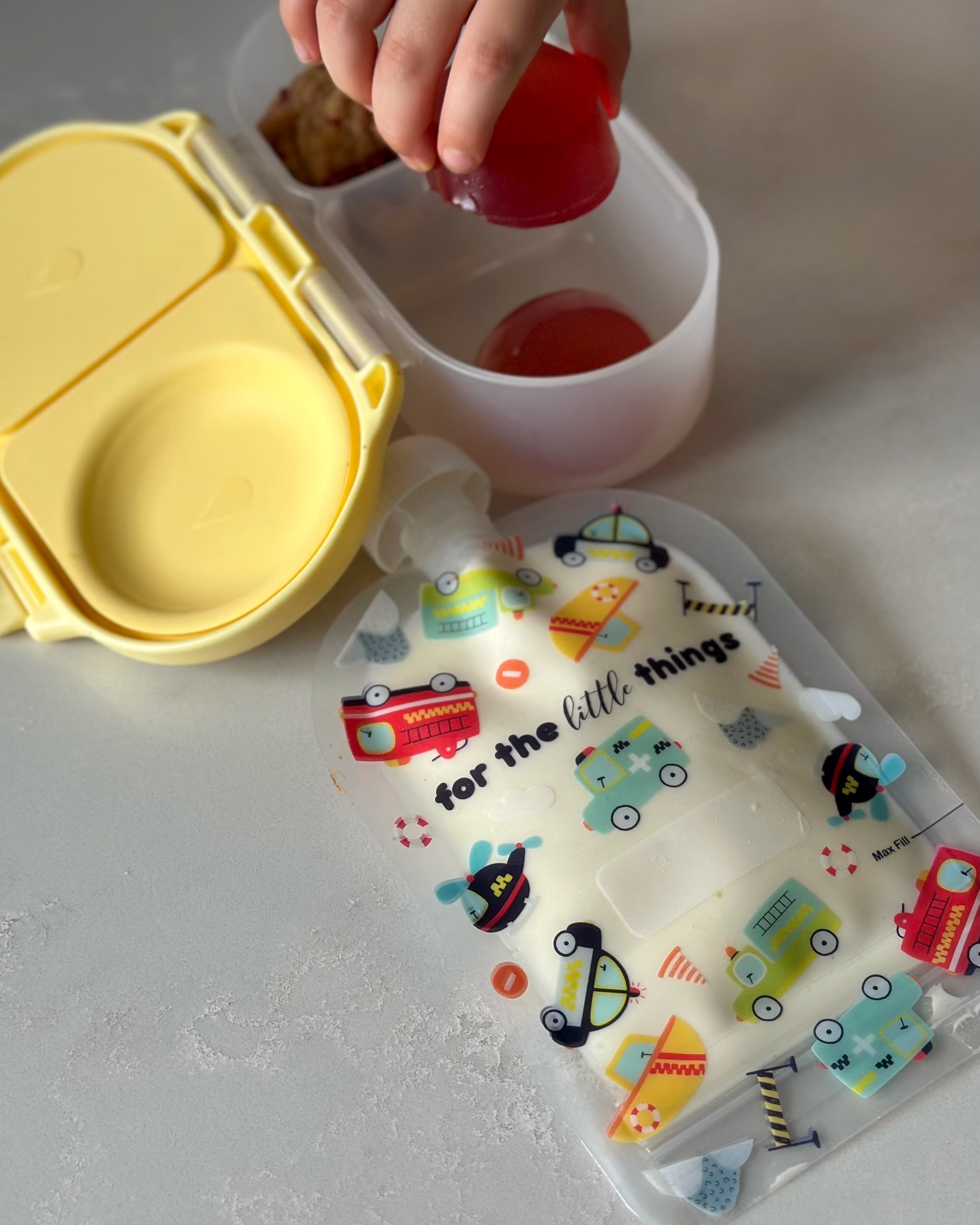 Sinchies 150ml Reusable Food Pouches - Rescue Squad