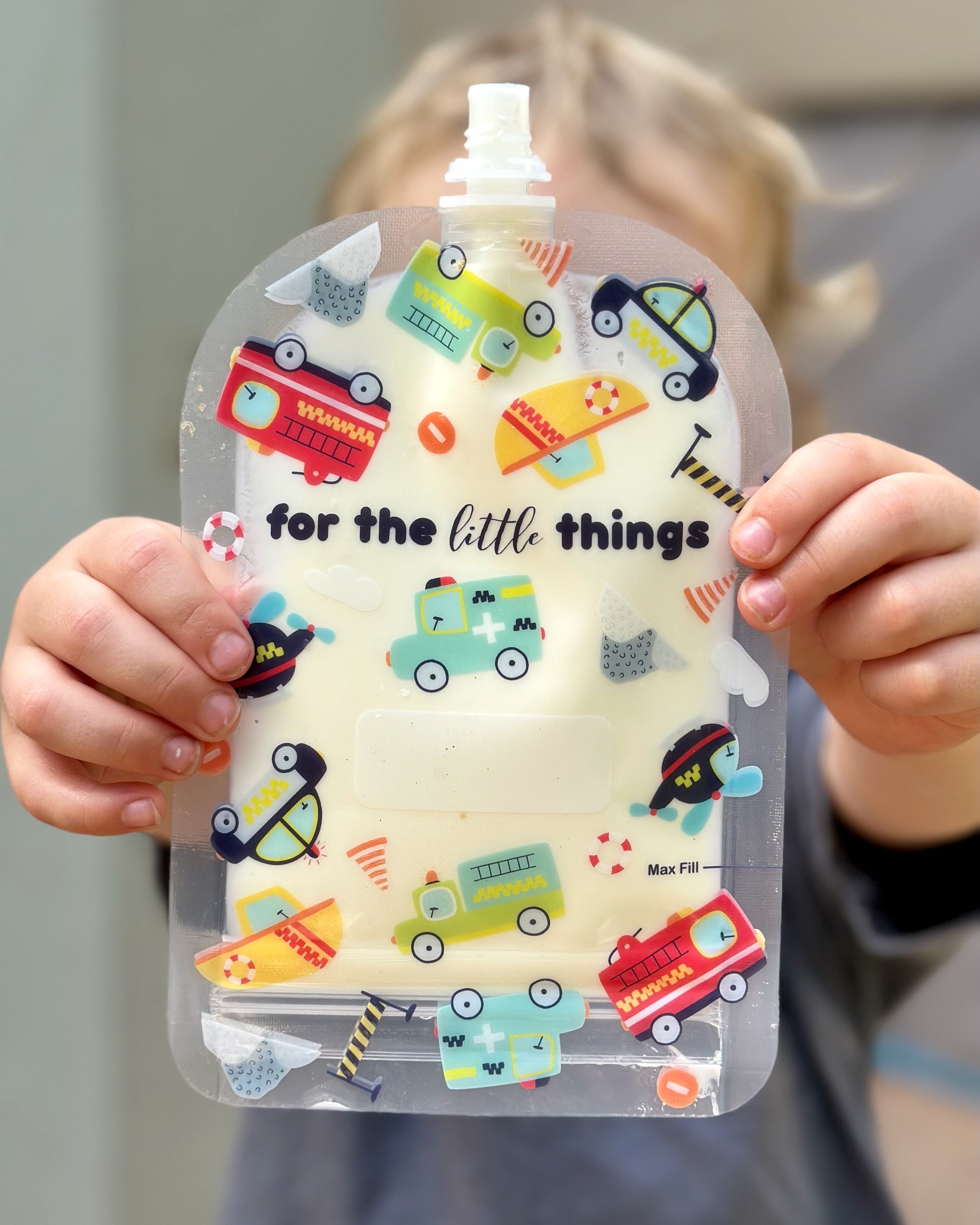 Sinchies 150ml Reusable Food Pouches - Rescue Squad