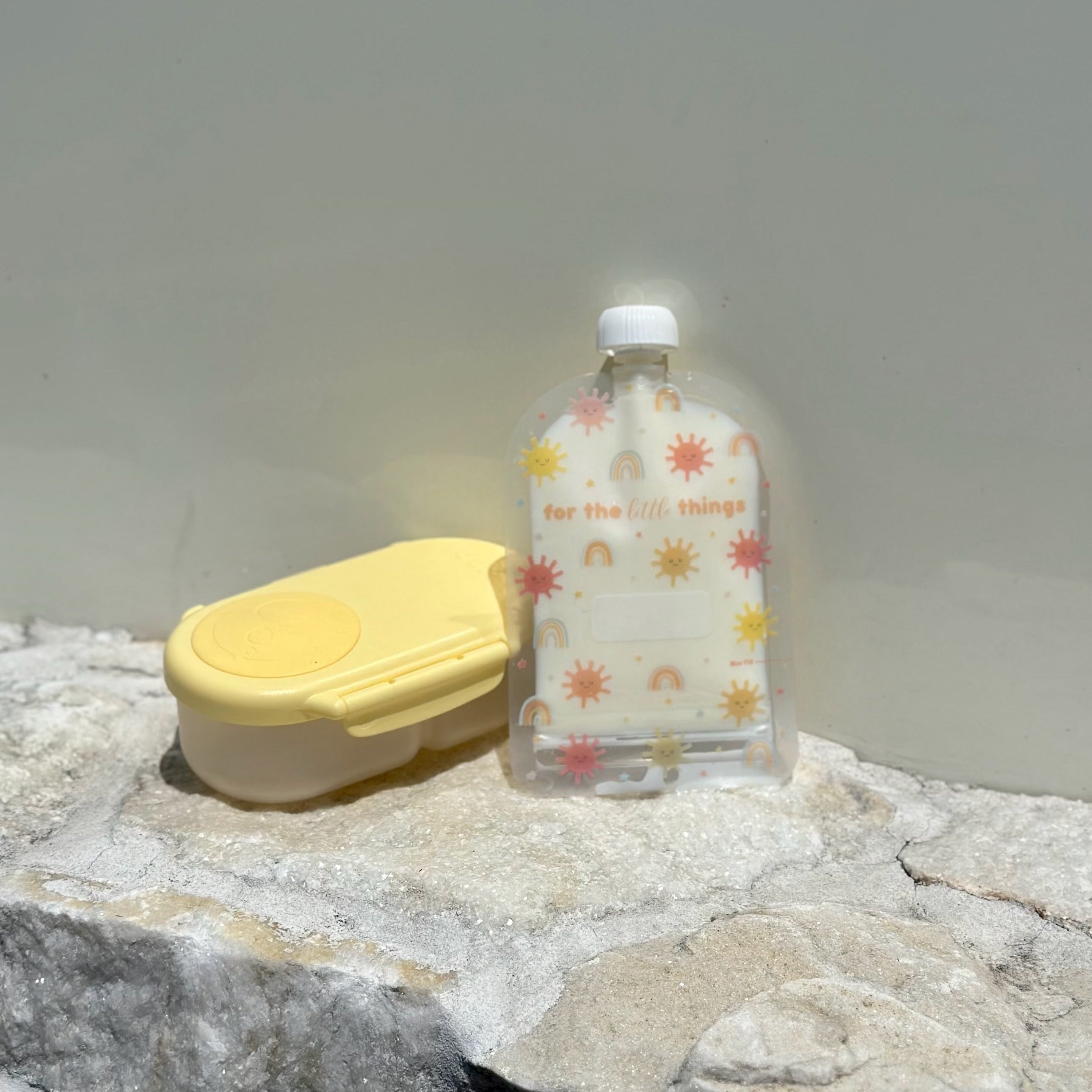 Sinchies 150ml Reusable Food Pouches - Sunshine