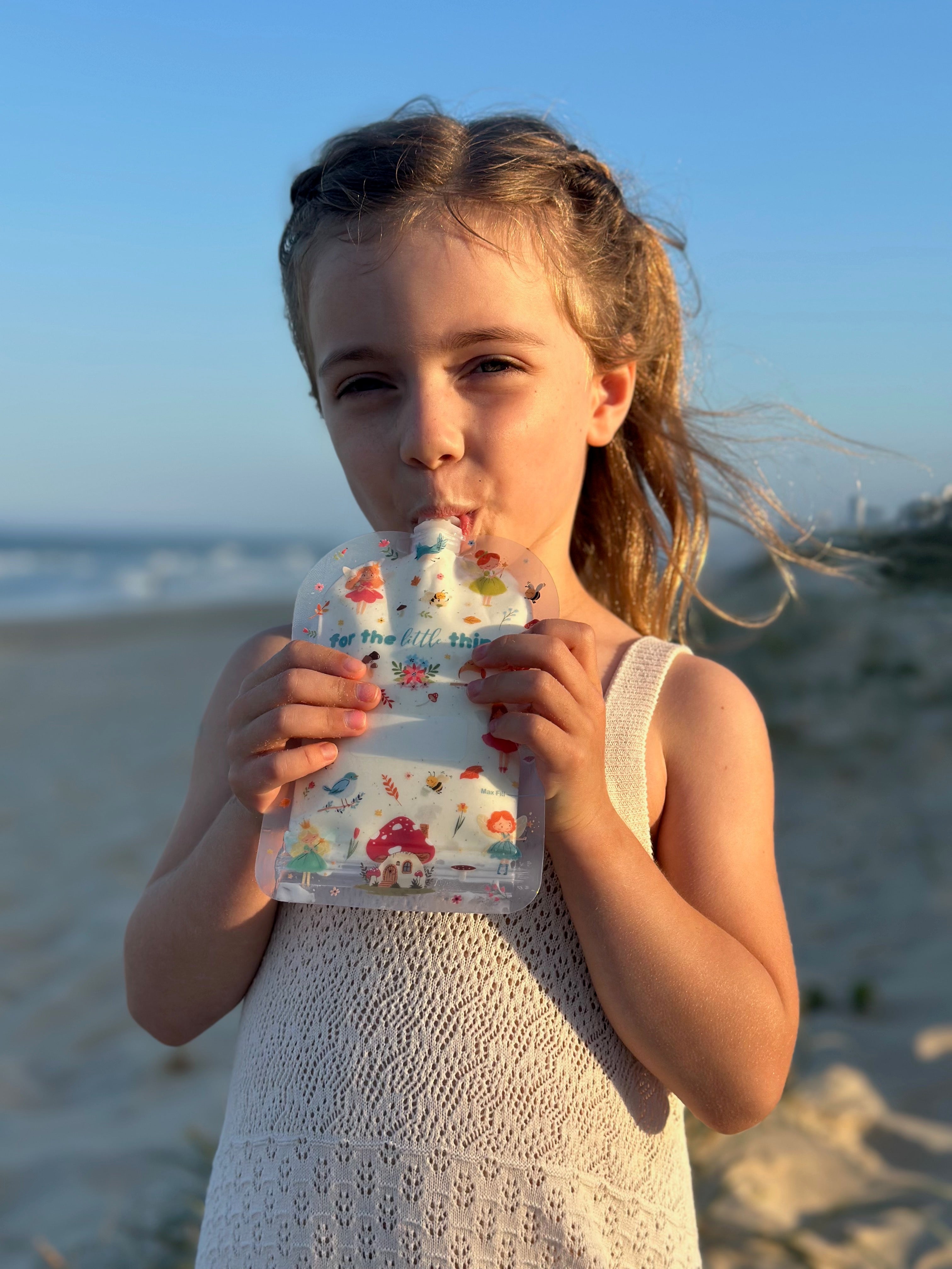 Sinchies 150ml Reusable Food Pouches - Fairy Magic