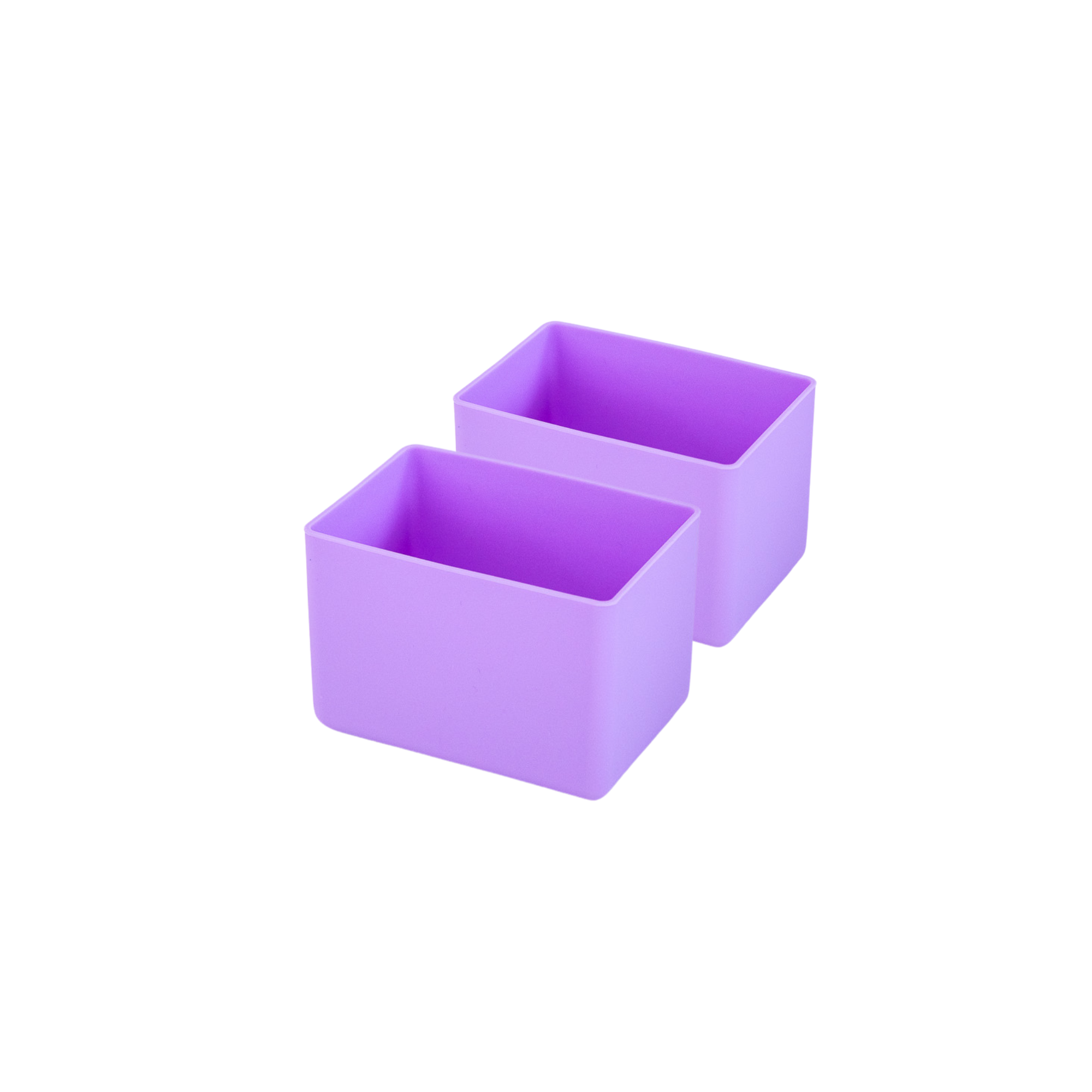 dusk purple silicone bento cups