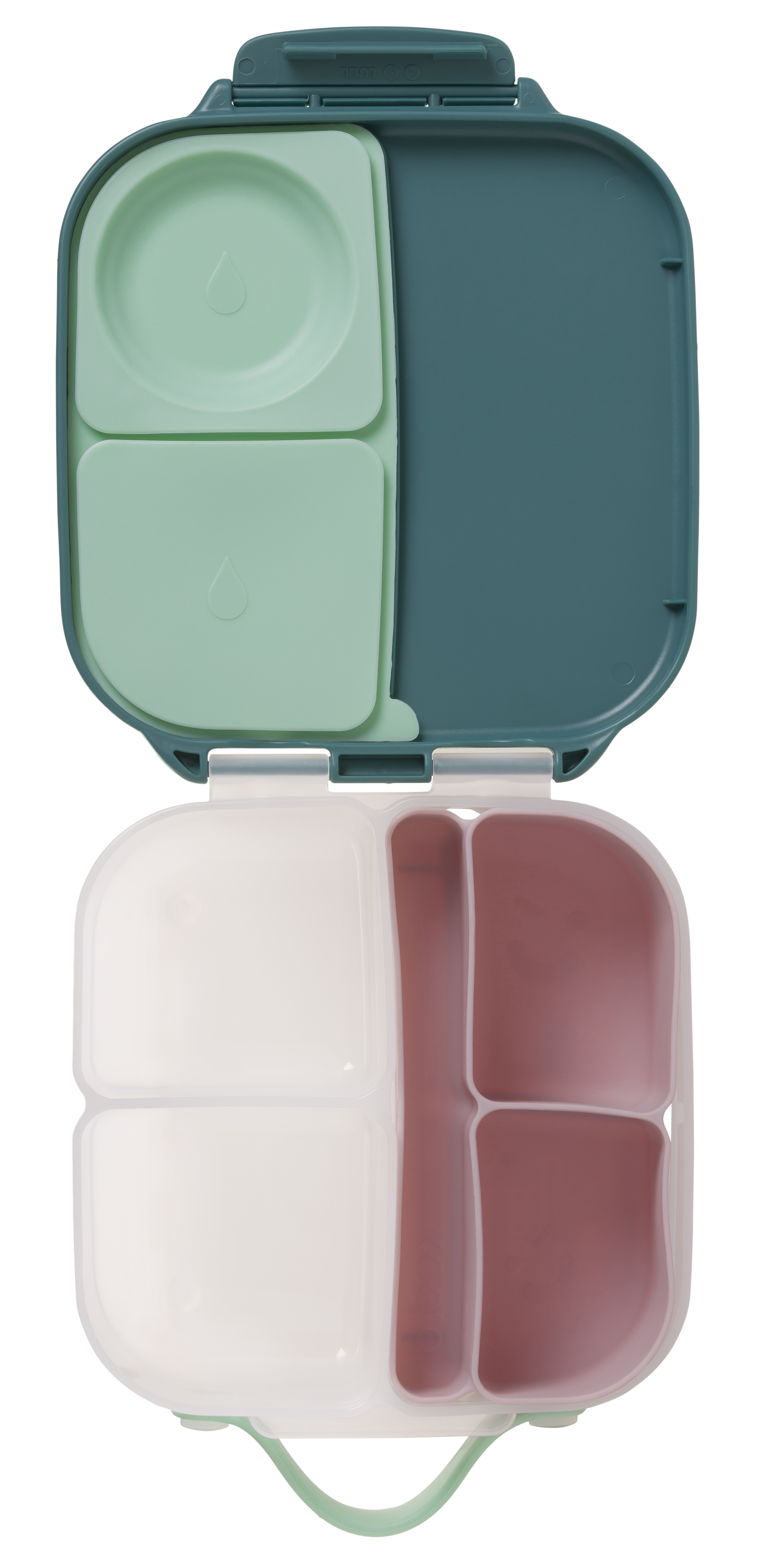 b.box silicone bento tray - mini - berry