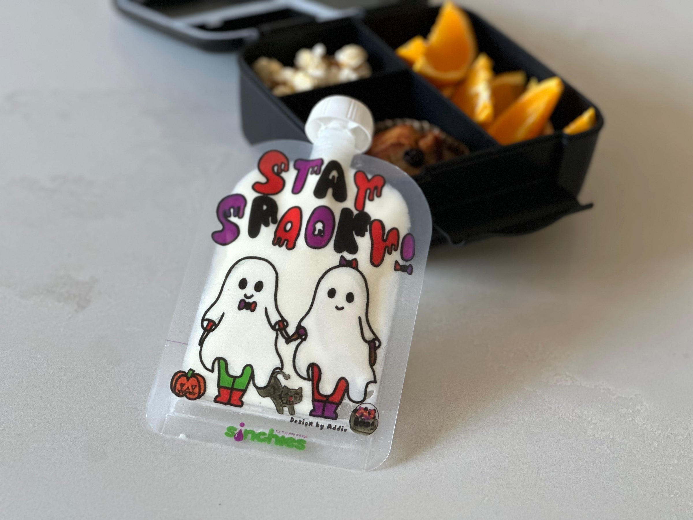 Stay Spooky halloween food pouch