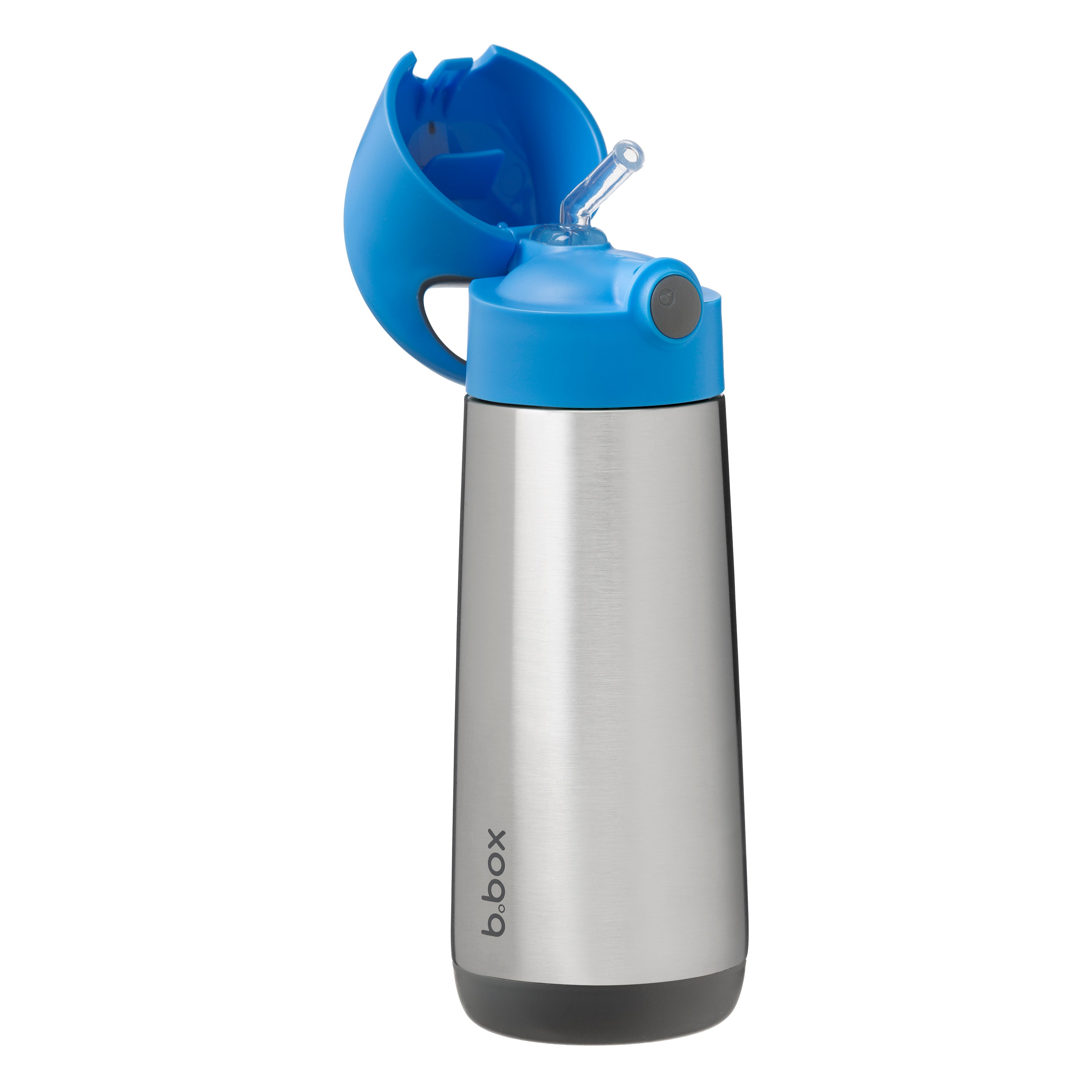 Blue slate insulated drink bottle