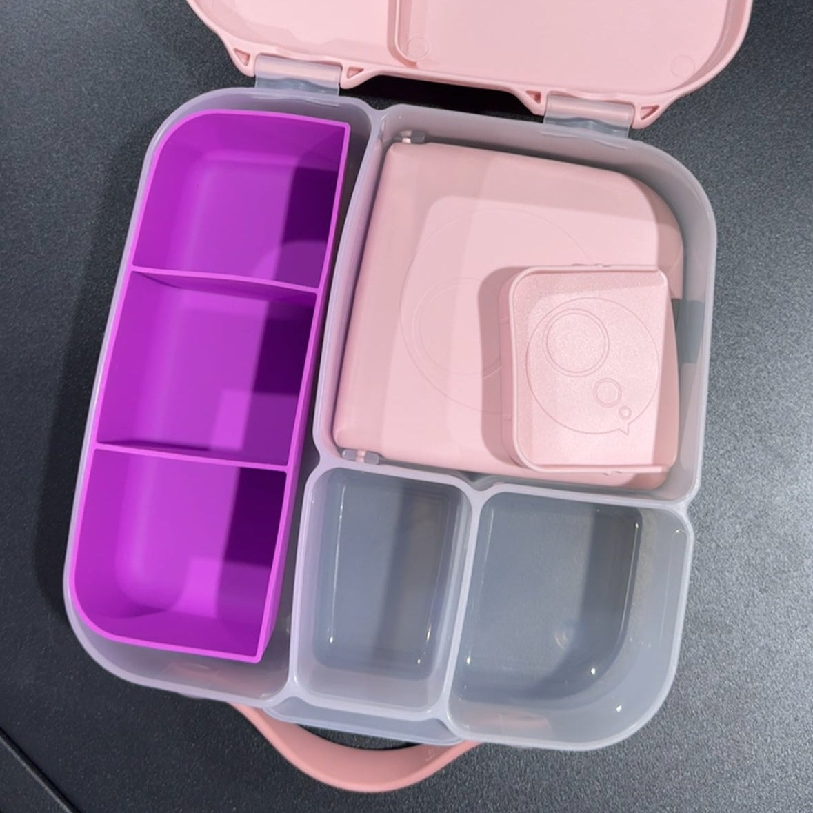 Viral feast tray in bbox lunch box
