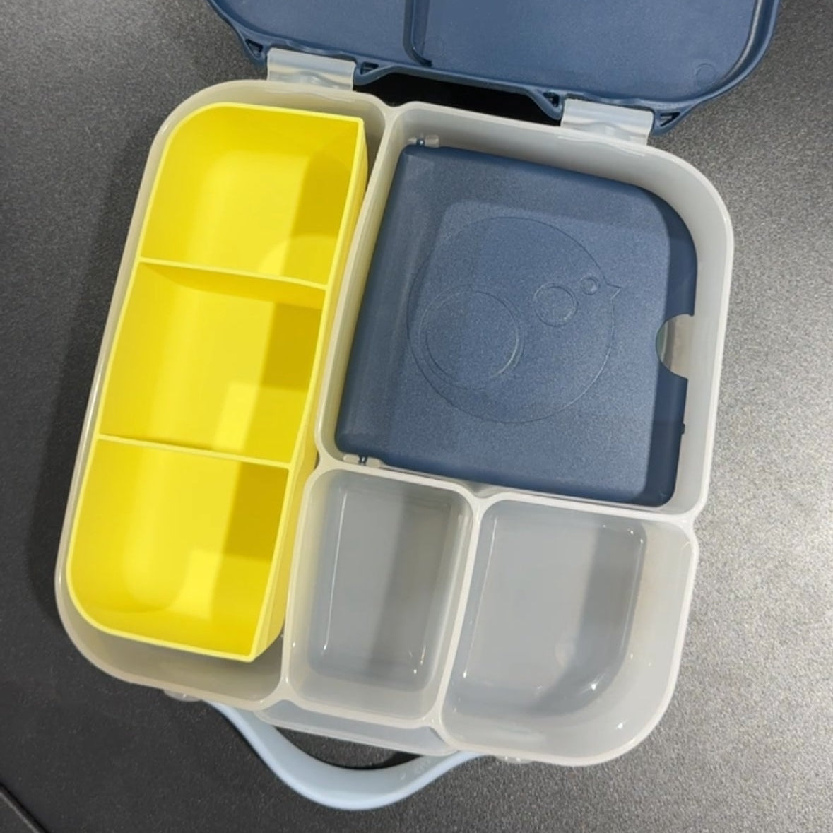 viral yellow silicone feast tray