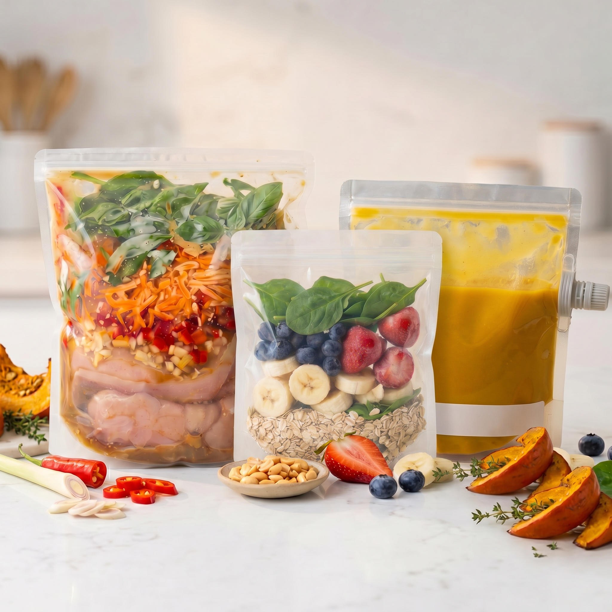 Sinchies Family Meal Prep Freezer Kit