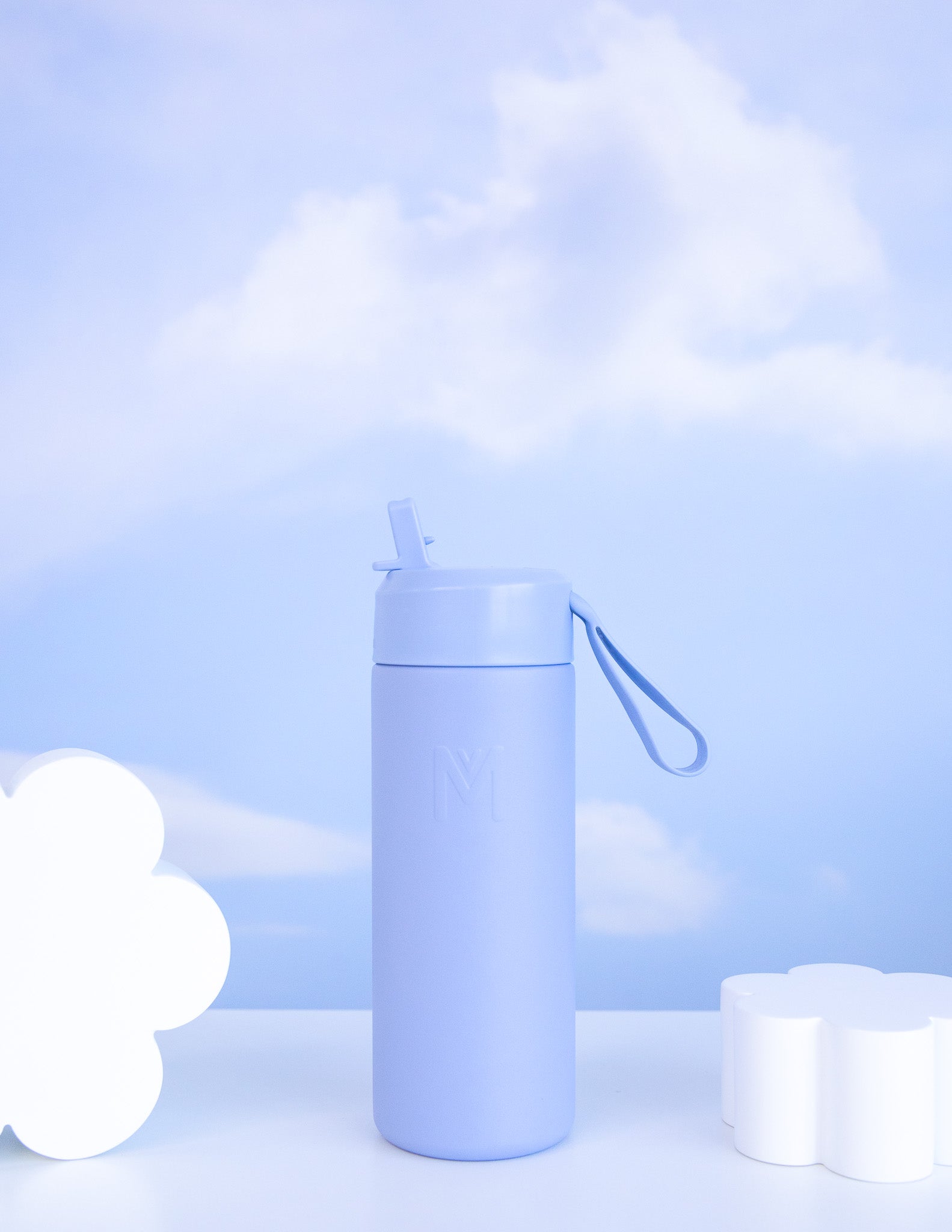 MontiiCo Universal Insulated Base 475ml drink bottle - cloud