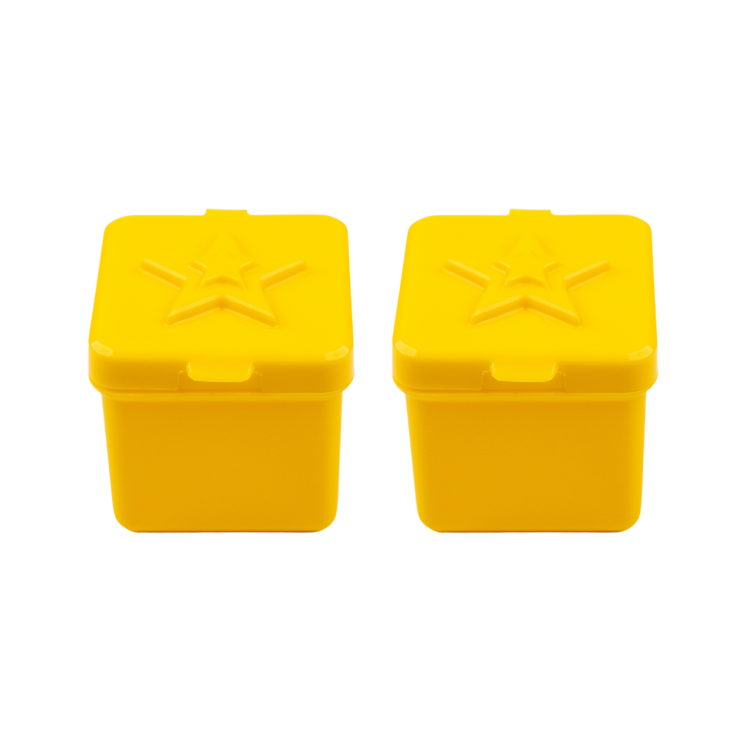pineapple yellow dip and sauce surprise bento box