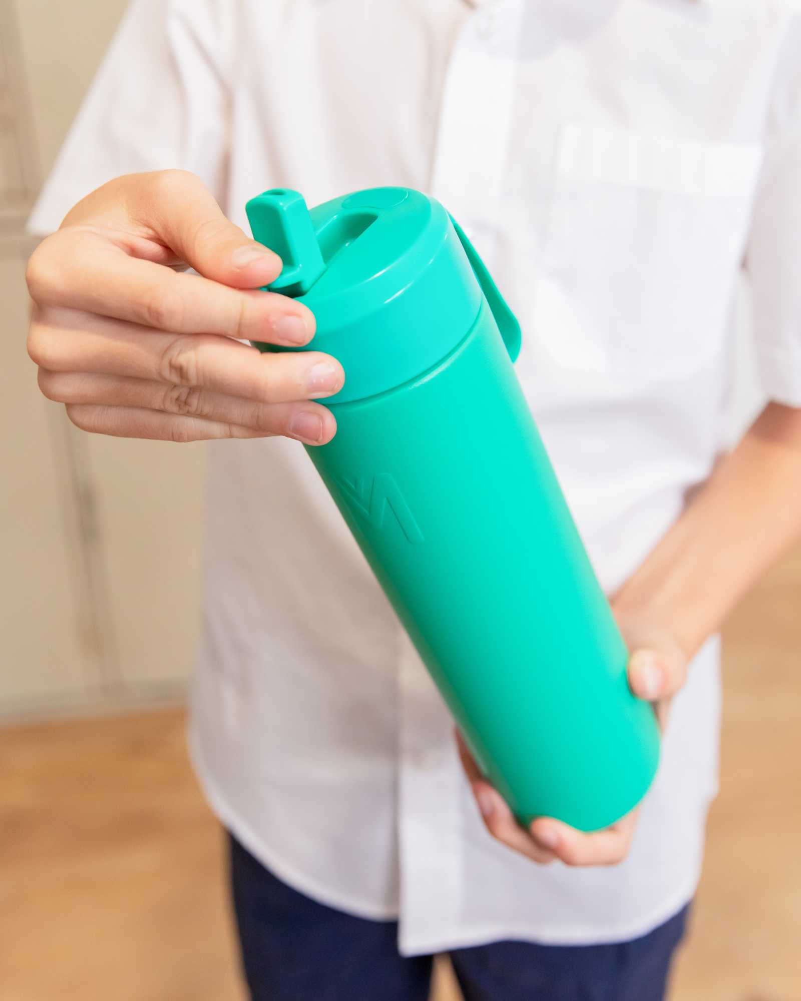 mojito green insulated drink bottle