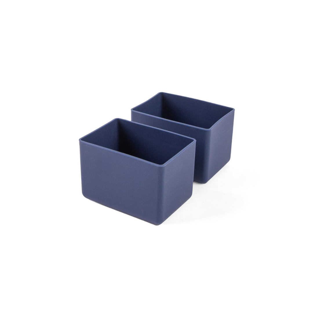 navy blue silicone feast cup