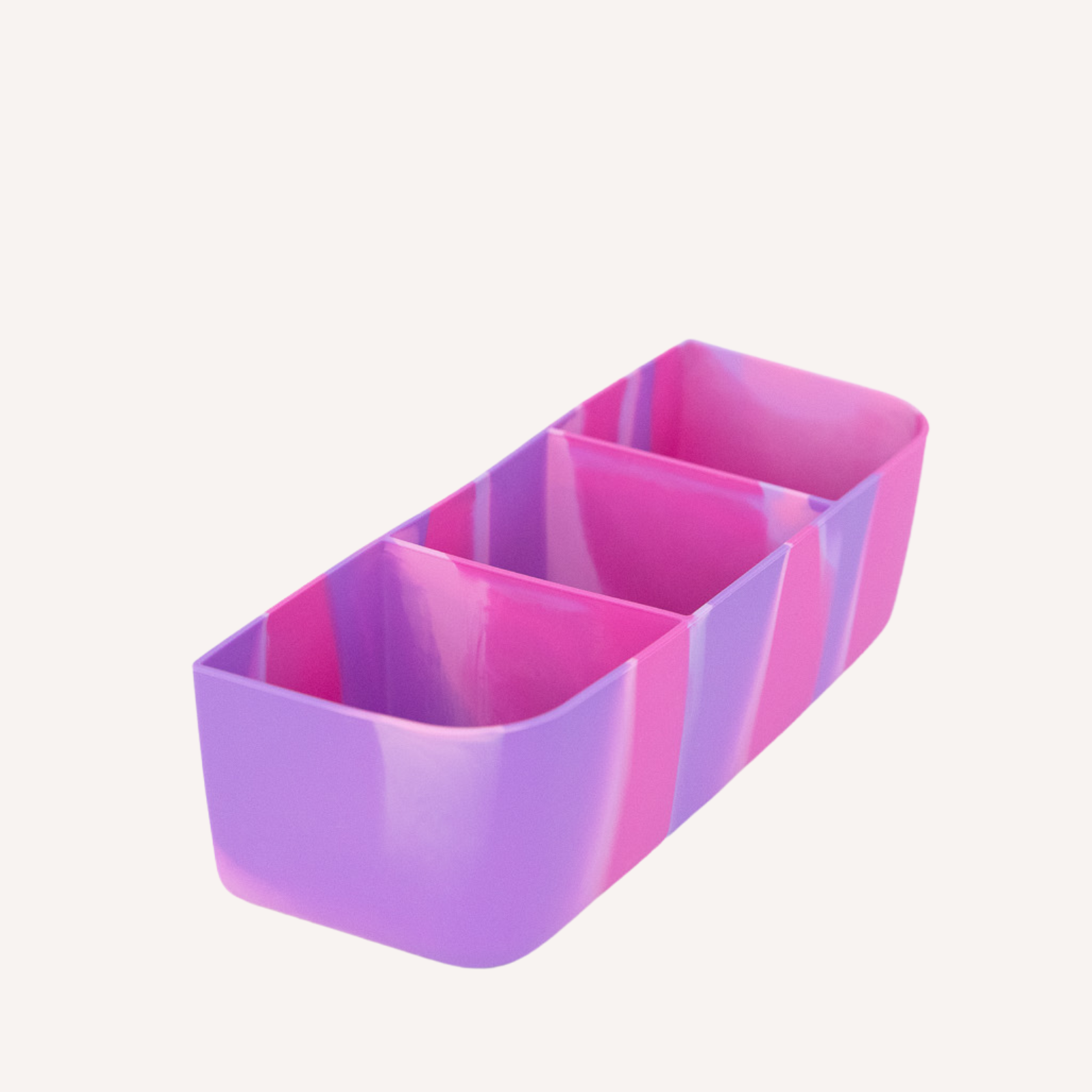 purple marble feast silicone tray