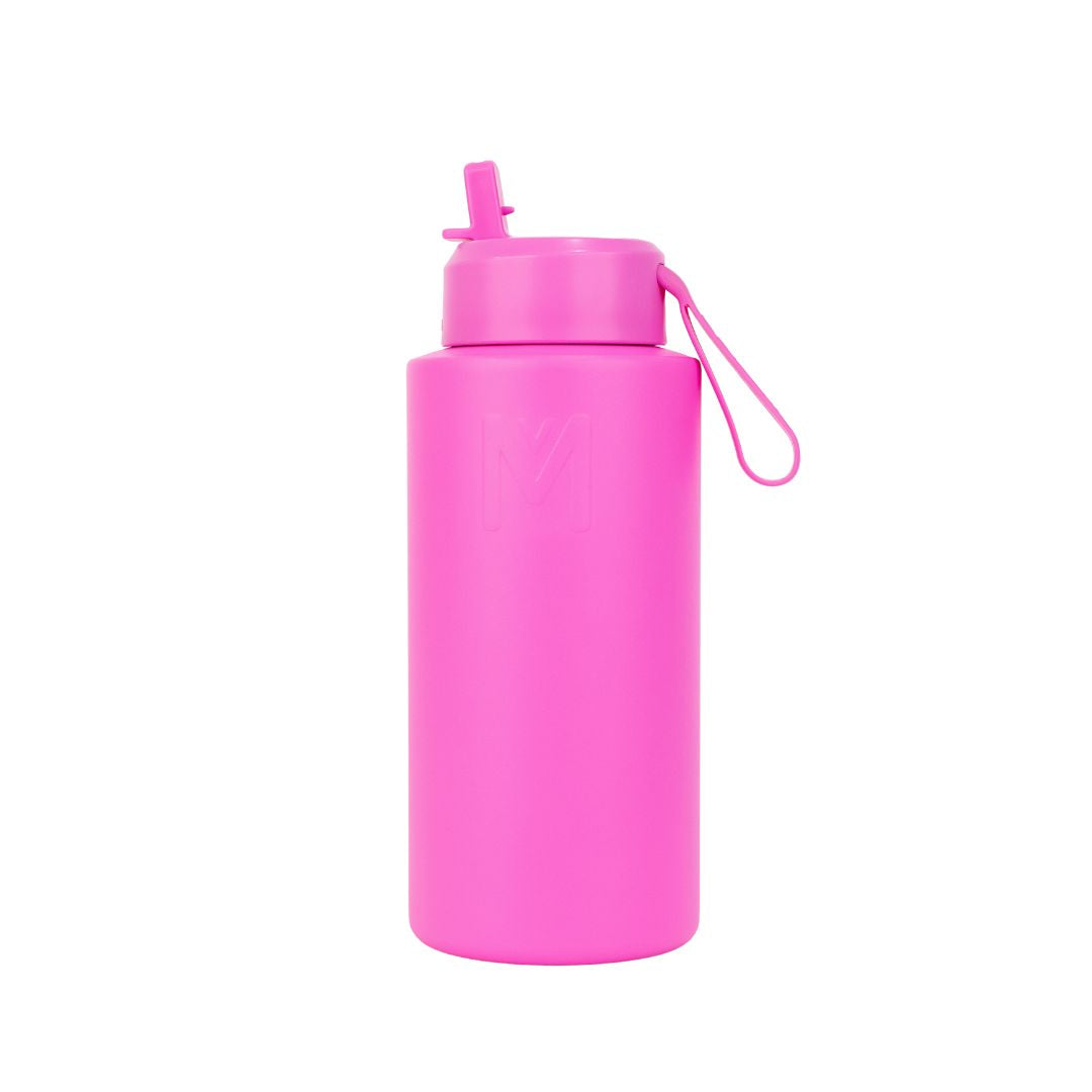 Calypso pink 1 litre insulated drink bottle base from MontiiCo