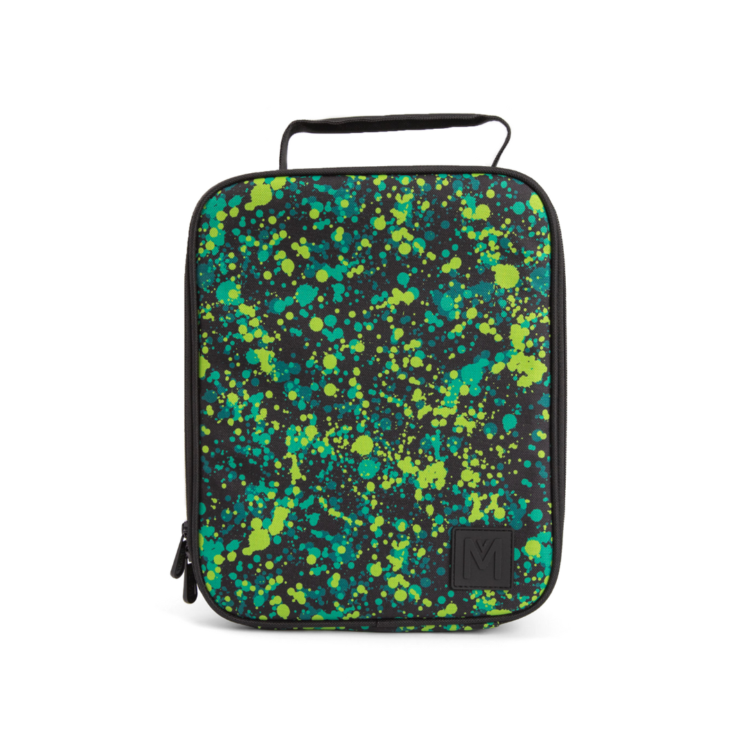 Splat green insulated lunch bag by montiiCo