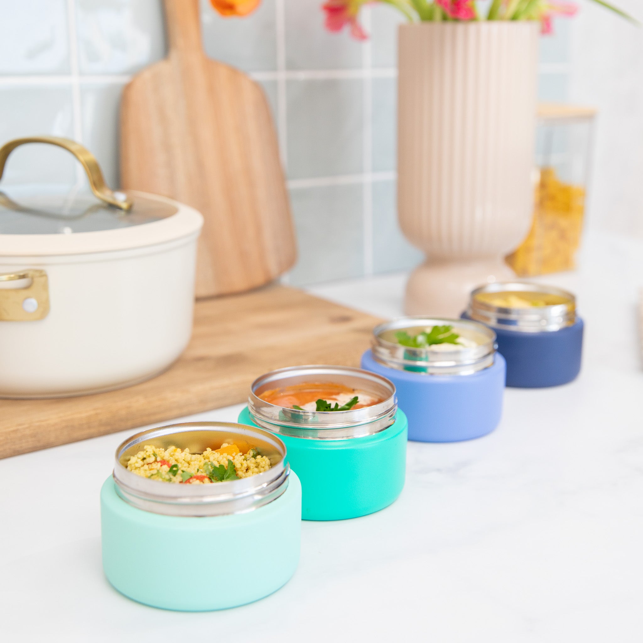 boys mini insulated food jars