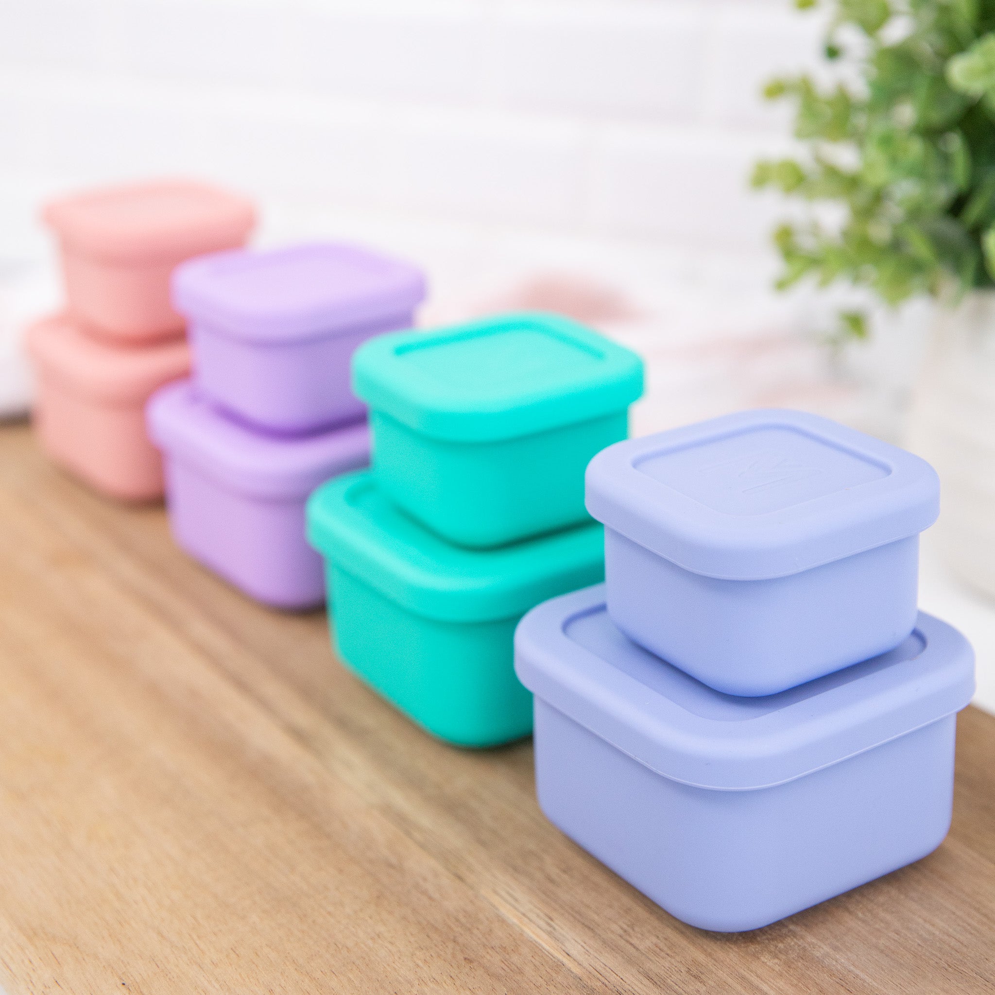 dusk purple silicone nesting tubs