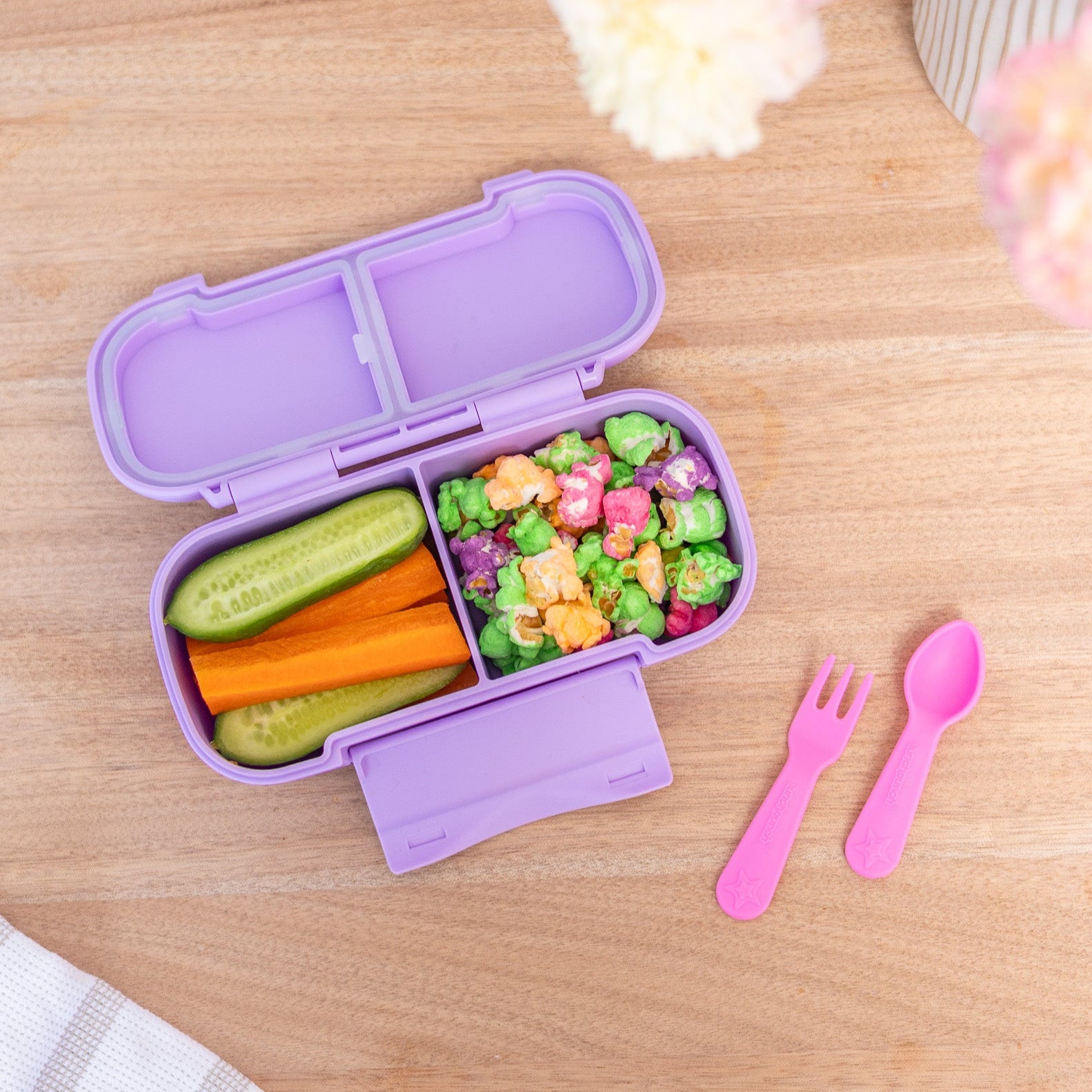 lilac purple snackbox