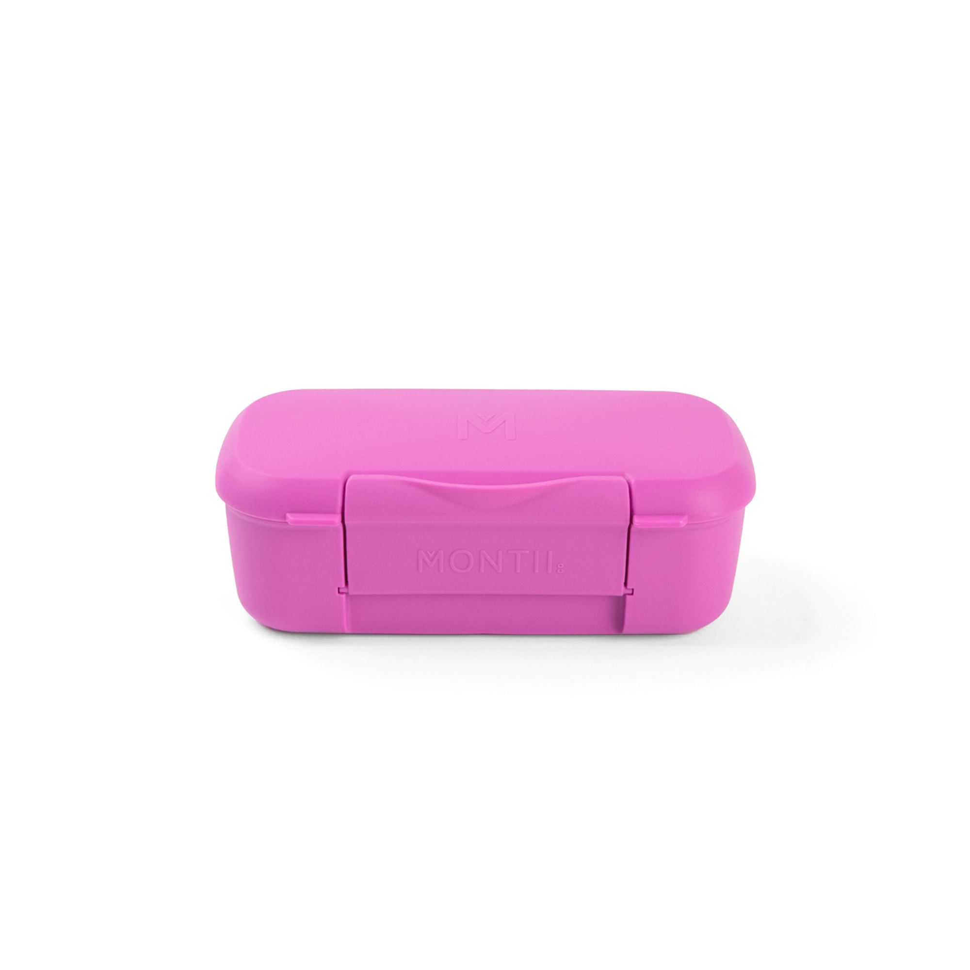fuchsia pink crunch and sip container