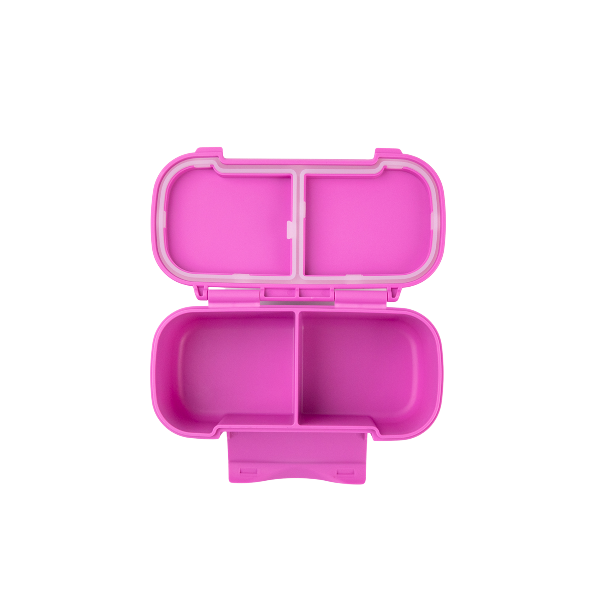 fuchsia pink crunch and sip container