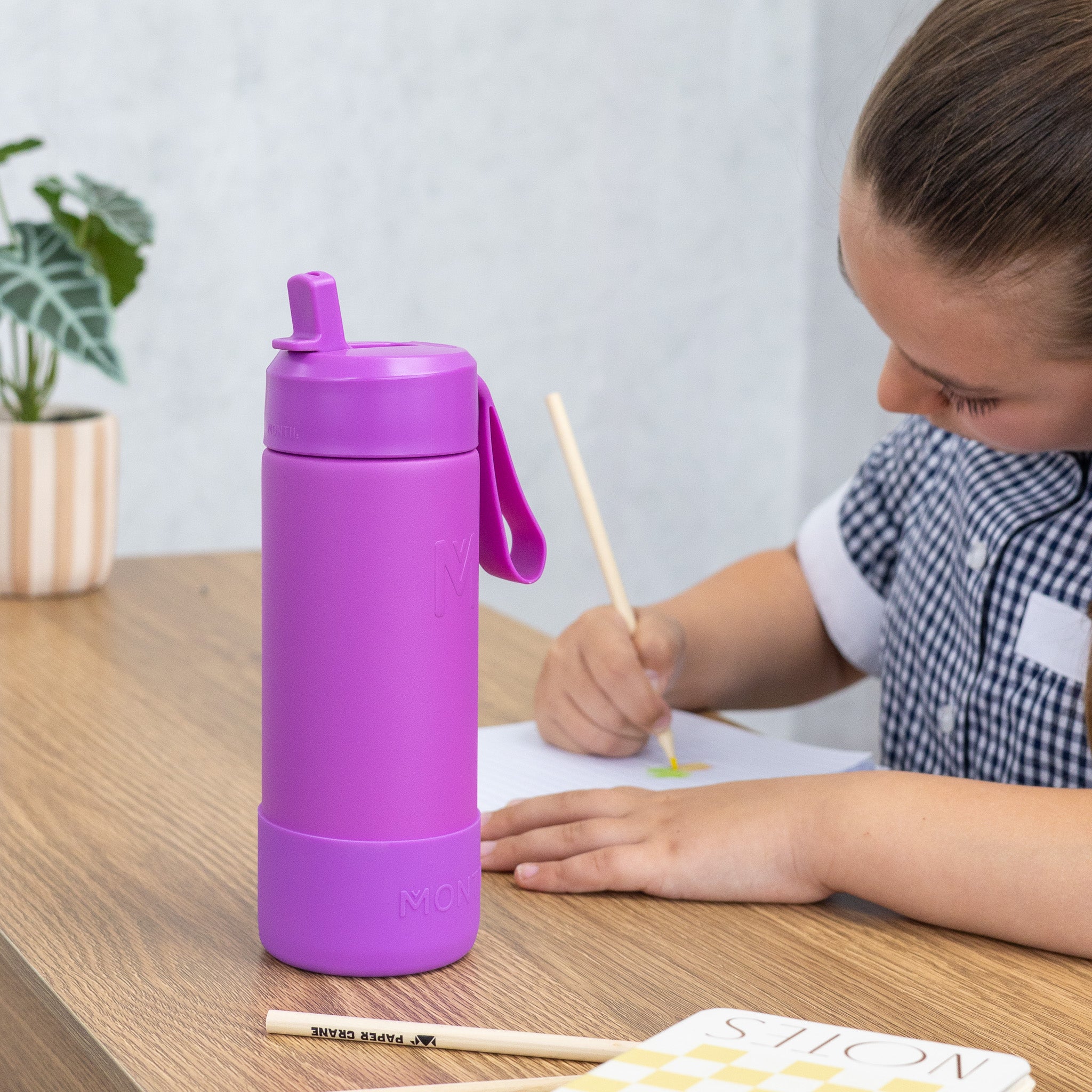 MontiiCo 475ml Fusion Complete Drink Bottle - Fuchsia