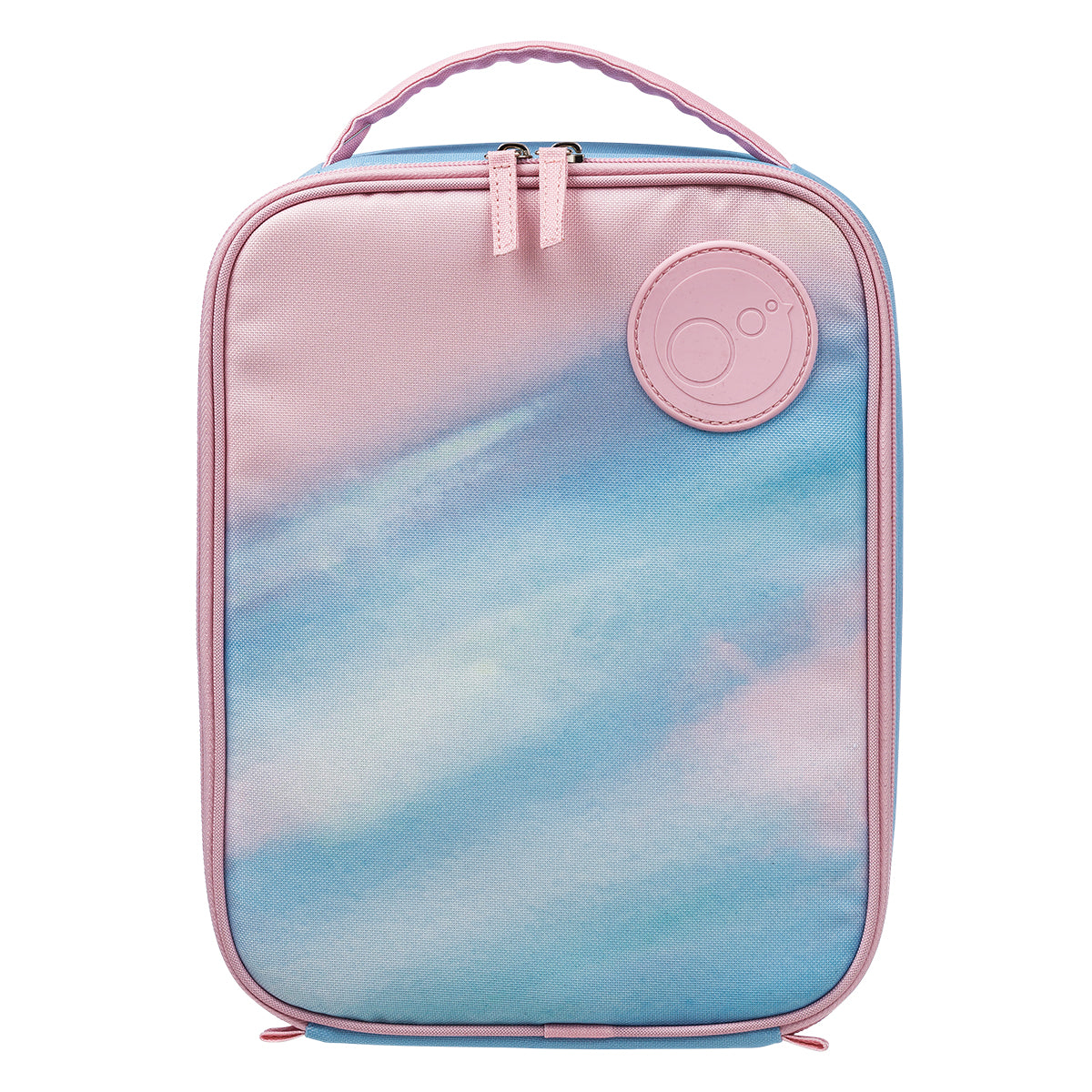 morning sky pink and blue bbox insulated lunch bag